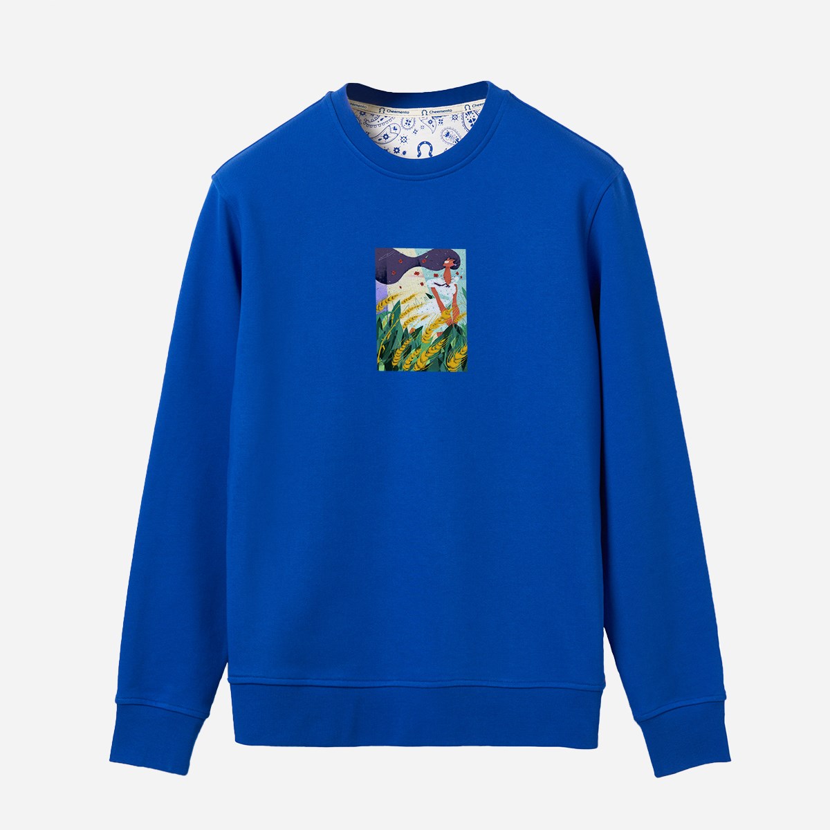 Sweatshirt Burçak Tarlası Erkek Turuncu