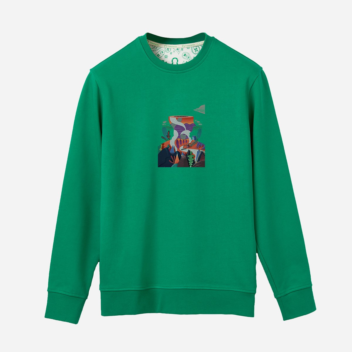 Sweatshirt Citylight Erkek Taş