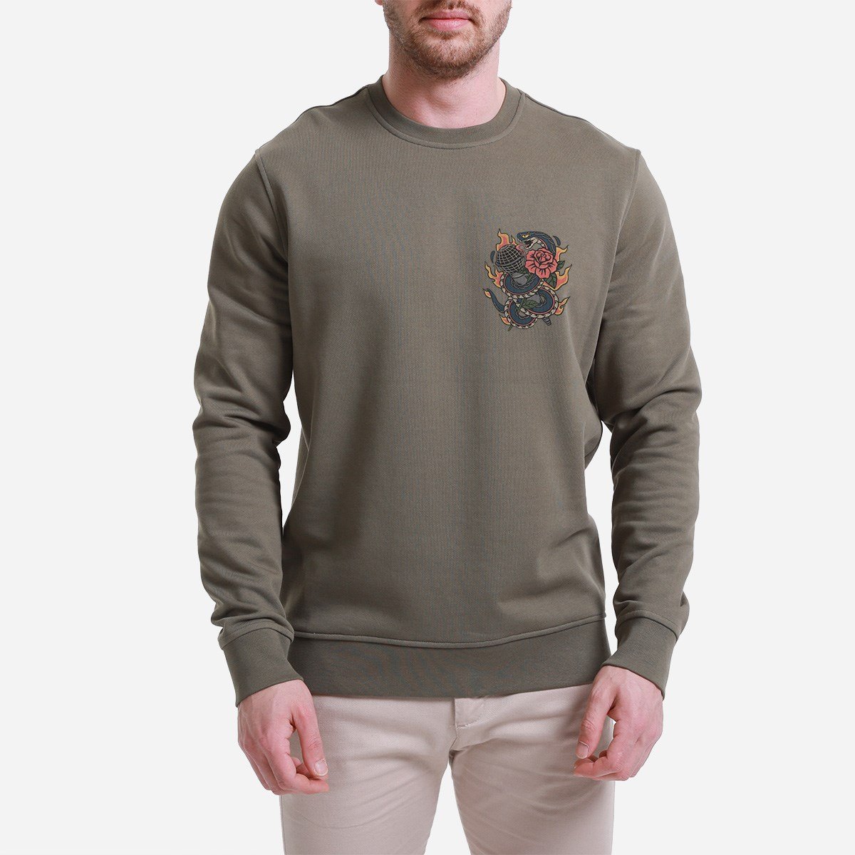 Sweatshirt Culture Erkek Lacivert