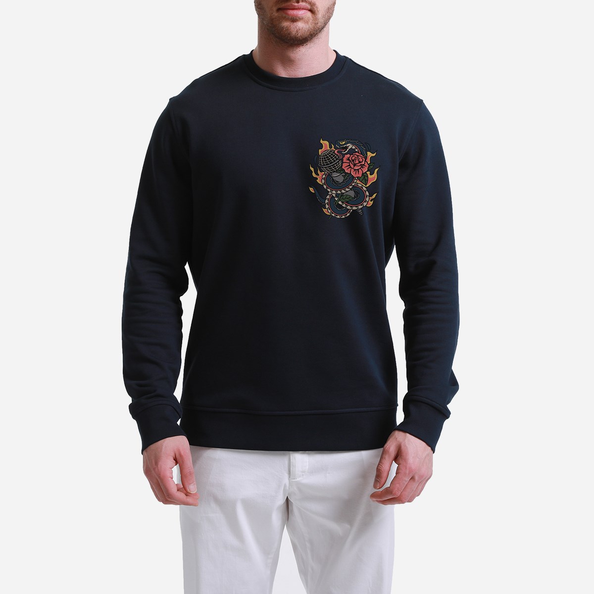 Sweatshirt Culture Erkek Lacivert