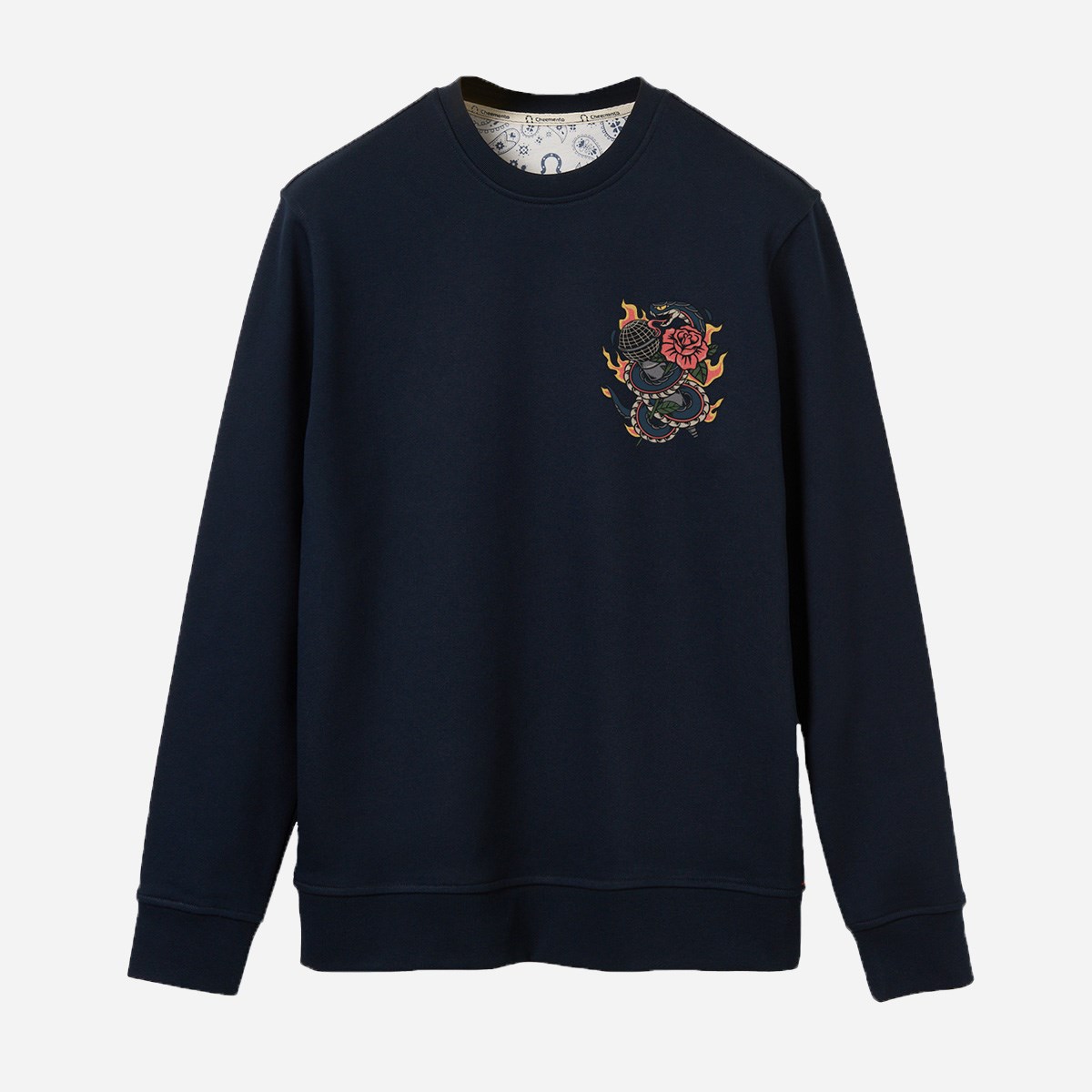 Sweatshirt Culture Erkek Lacivert