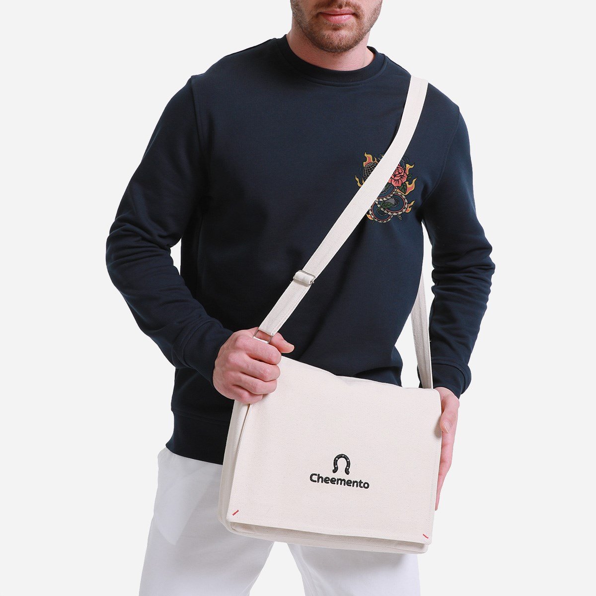 Sweatshirt Culture Erkek Lacivert