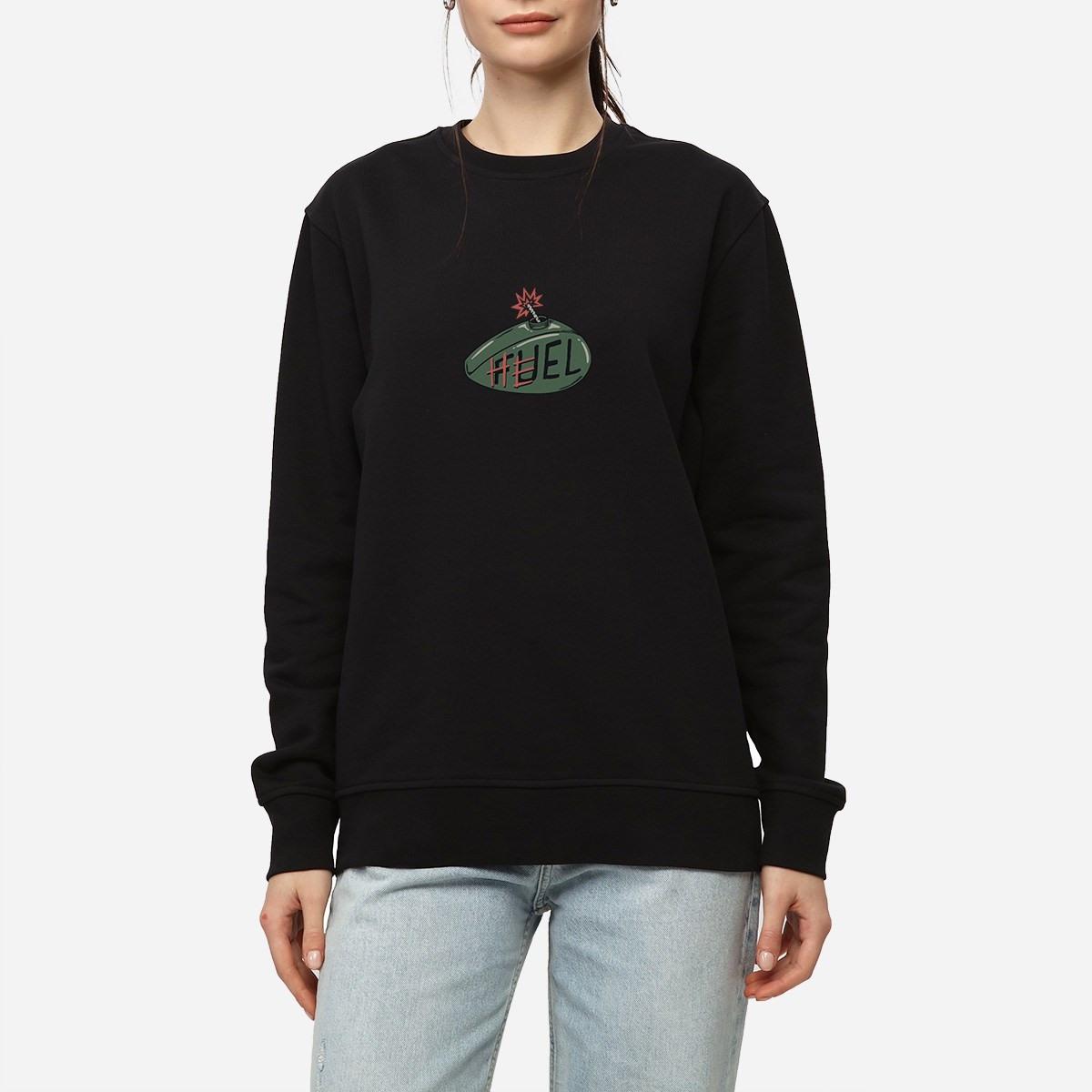 Sweatshirt Danger Kadın Mavi