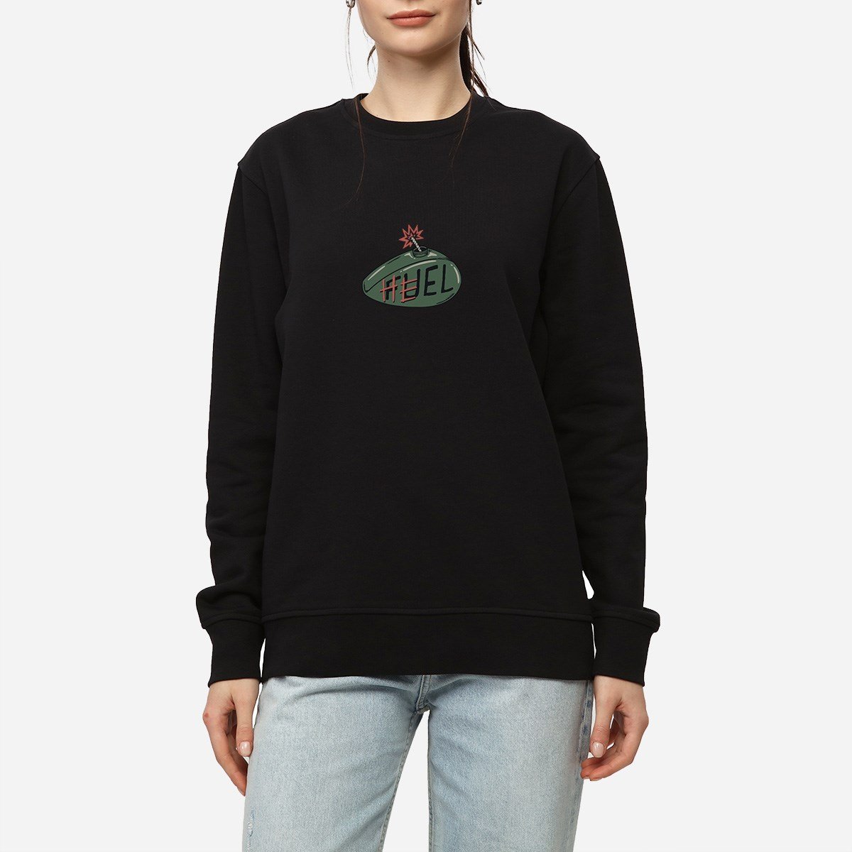 Sweatshirt Danger Kadın Mavi