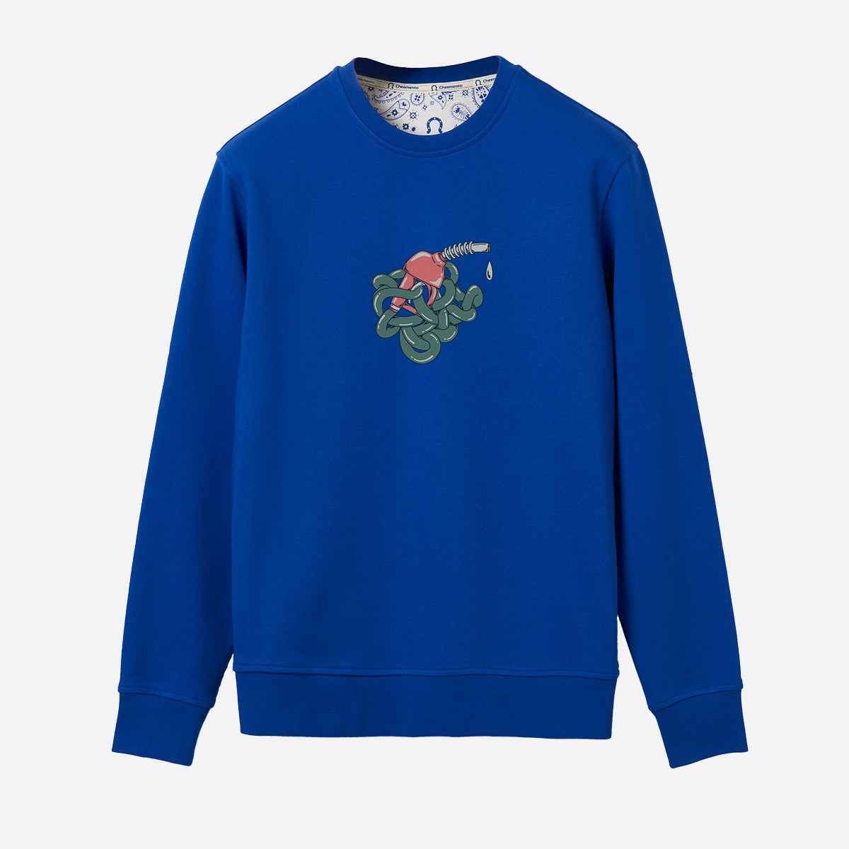 Sweatshirt Drop Erkek Mavi