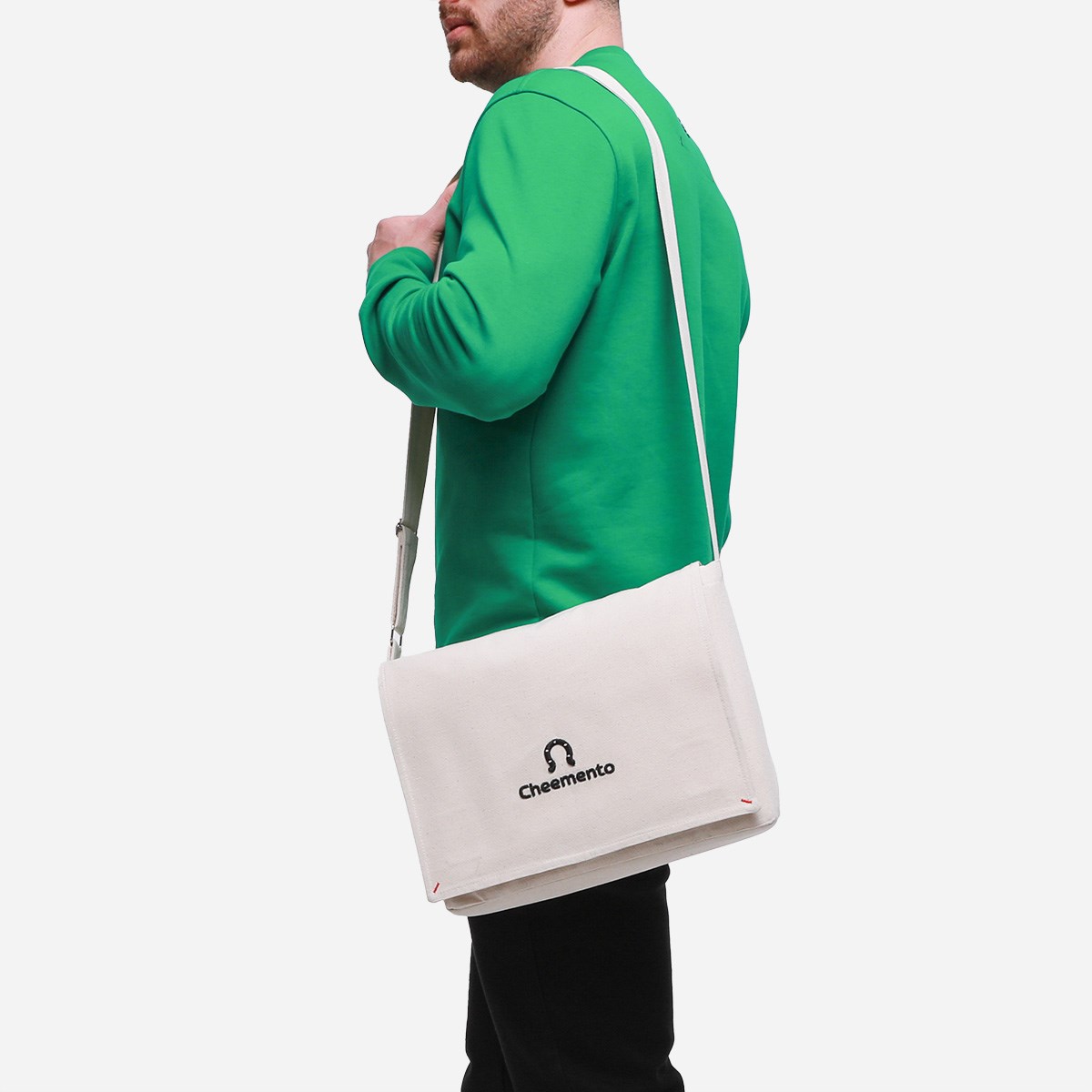 Sweatshirt Drop Erkek Mavi