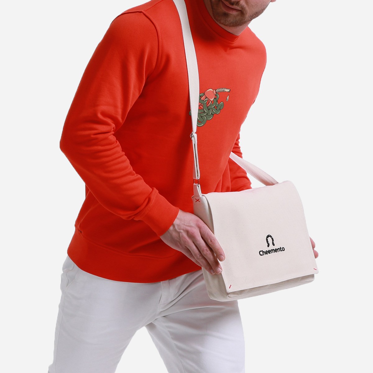 Sweatshirt Drop Erkek Mavi