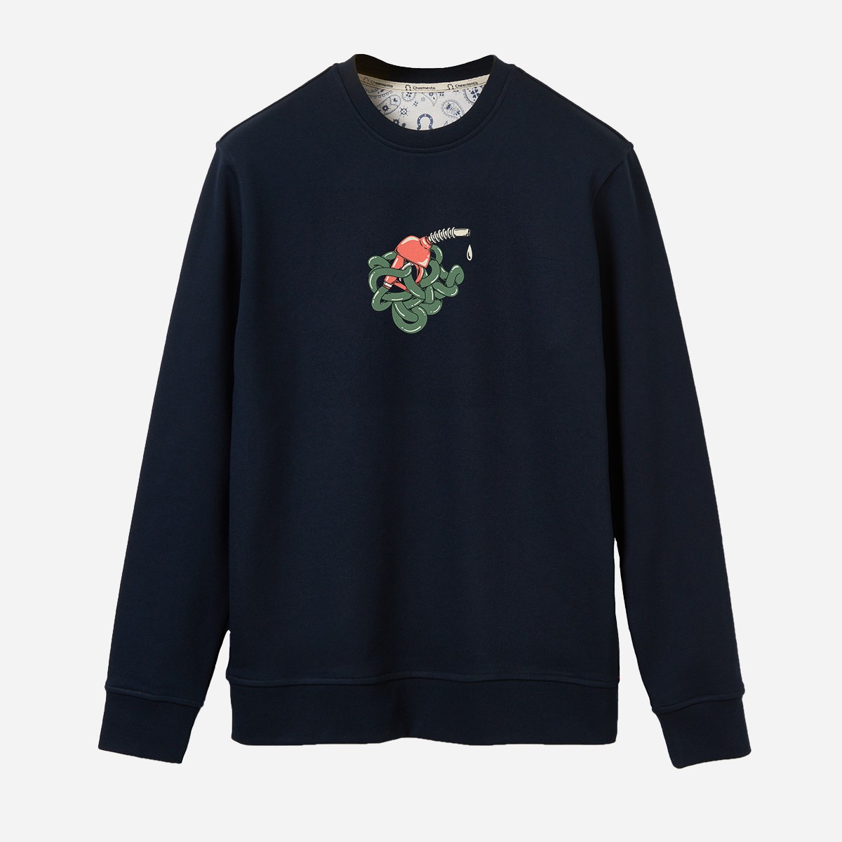 Sweatshirt Drop Erkek Mavi