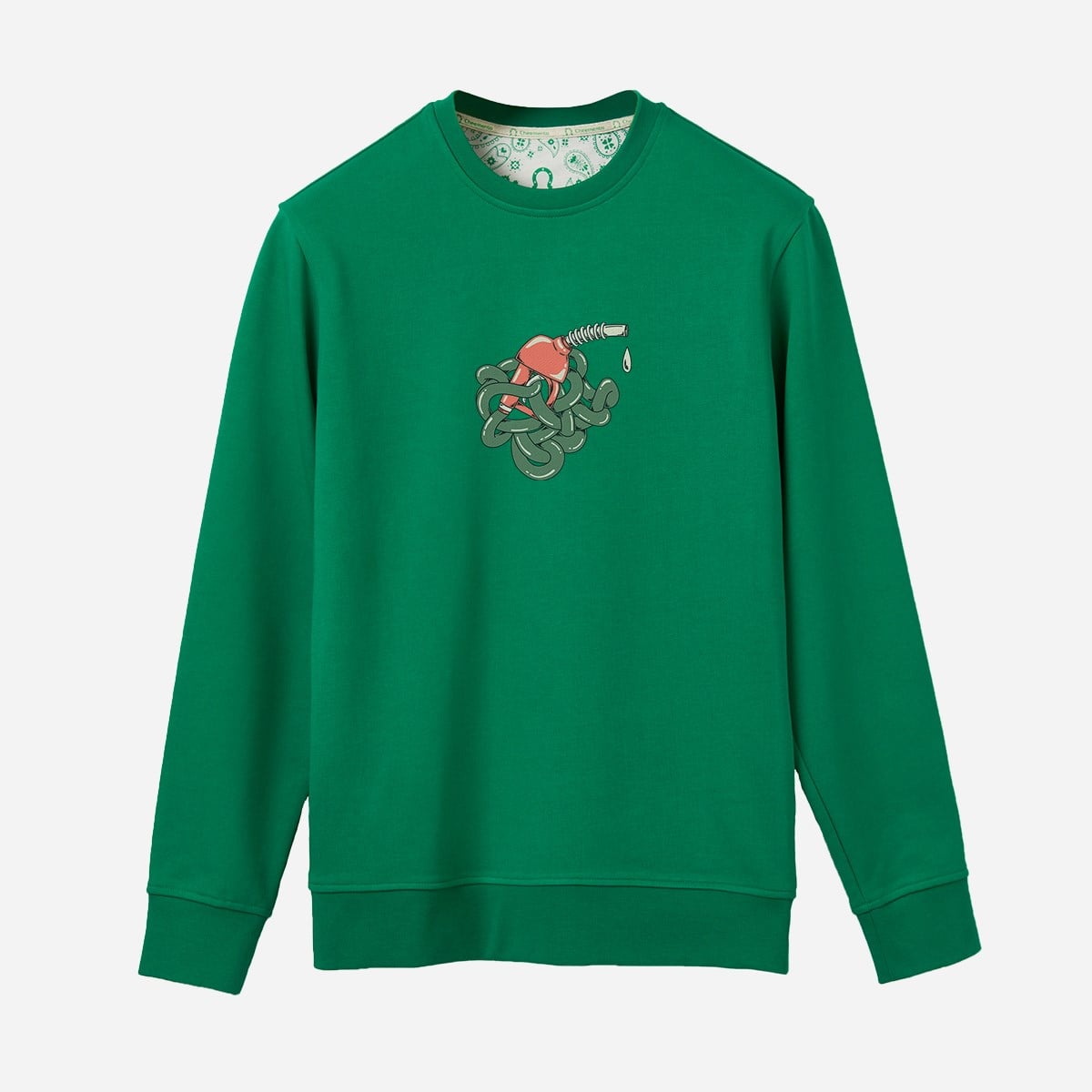 Sweatshirt Drop Erkek Mavi