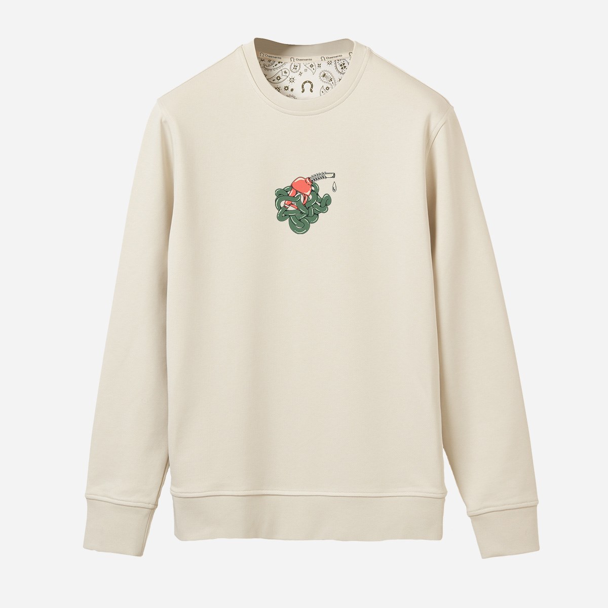 Sweatshirt Drop Erkek Mavi
