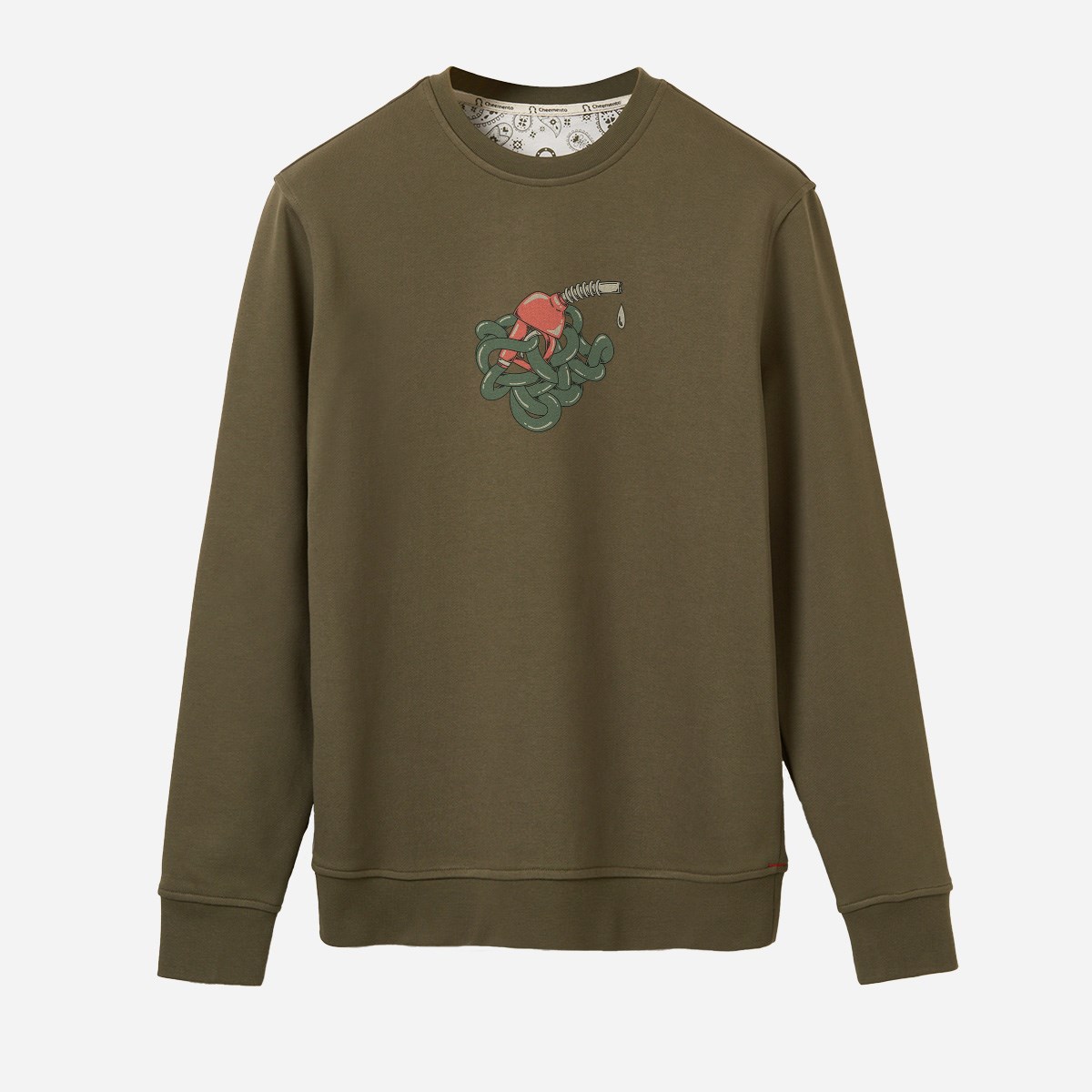 Sweatshirt Drop Erkek Mavi