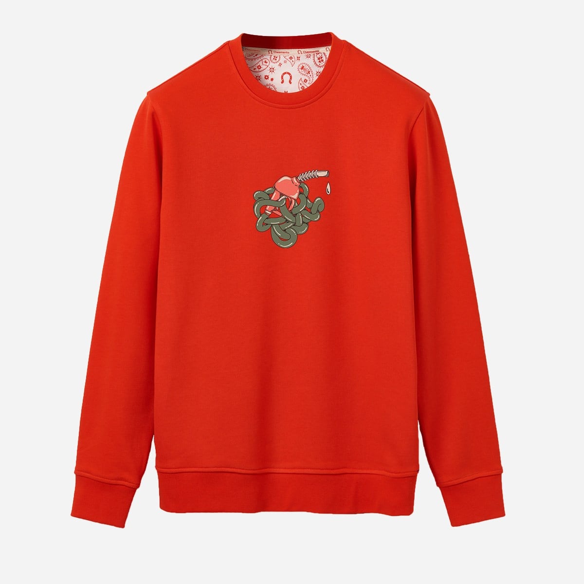 Sweatshirt Drop Erkek Mavi