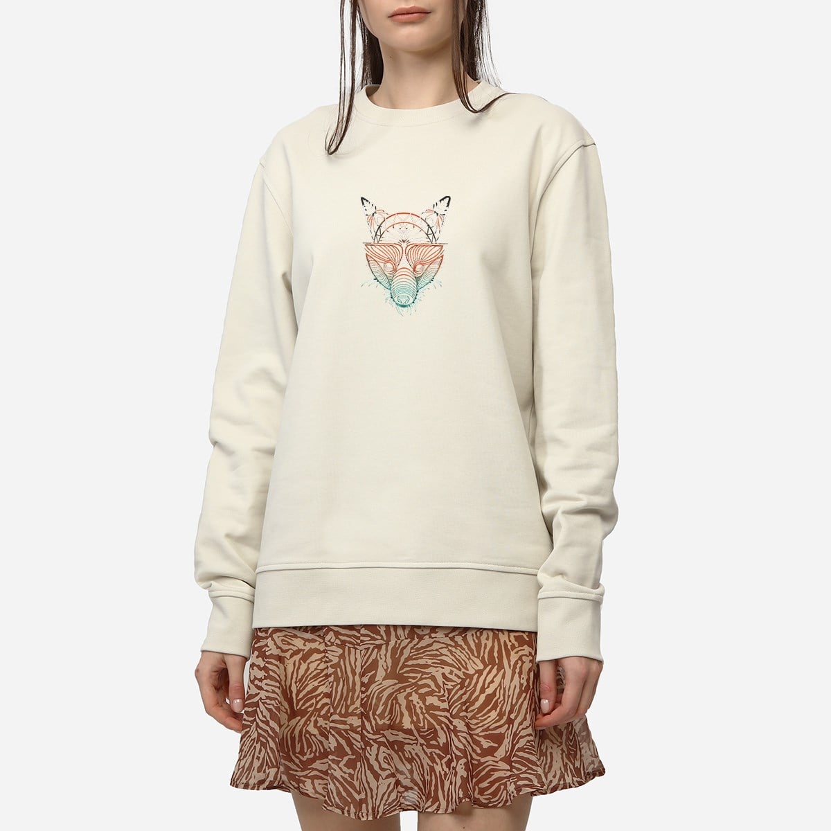 Sweatshirt Fox Kadın Mavi