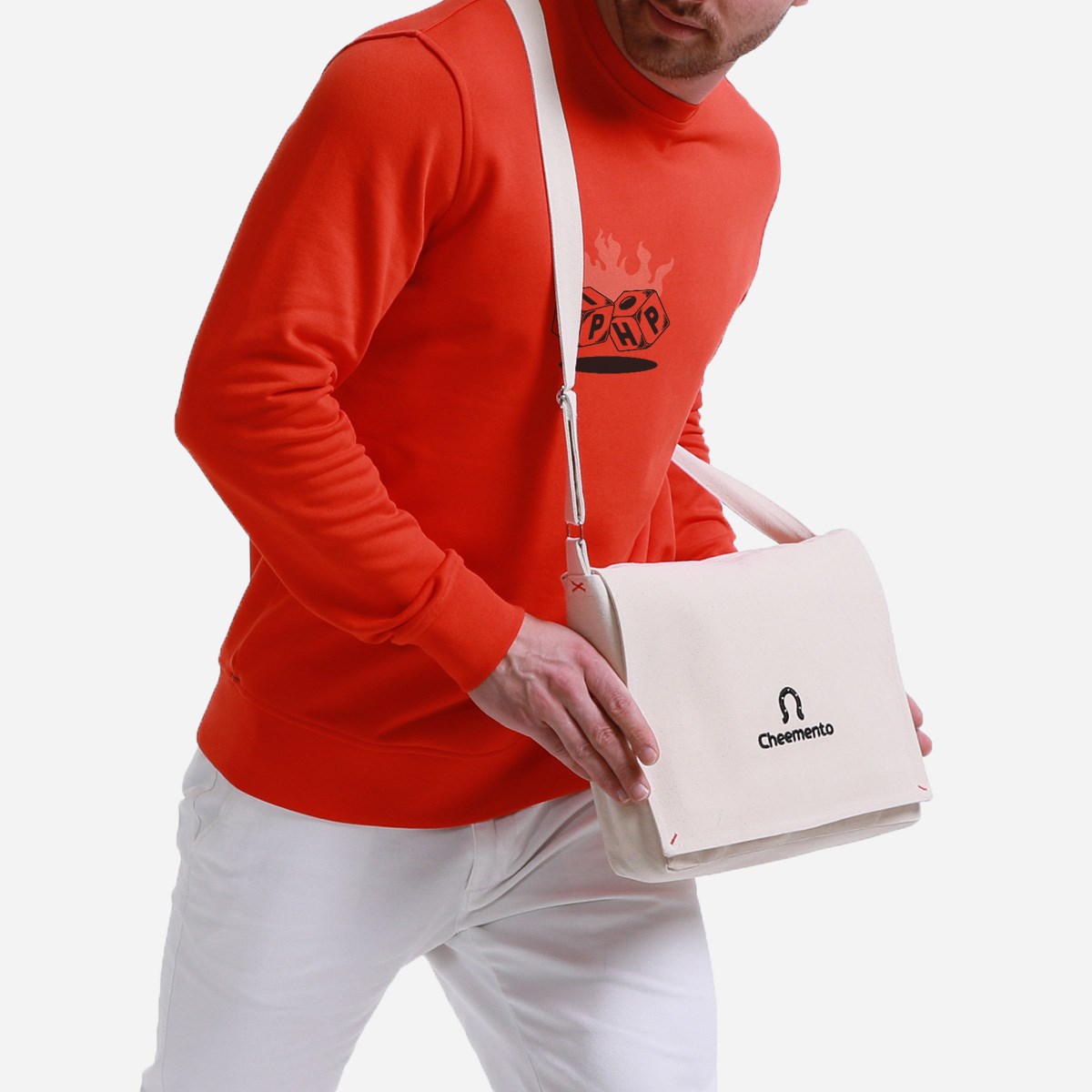 Sweatshirt Hiphop Erkek Siyah