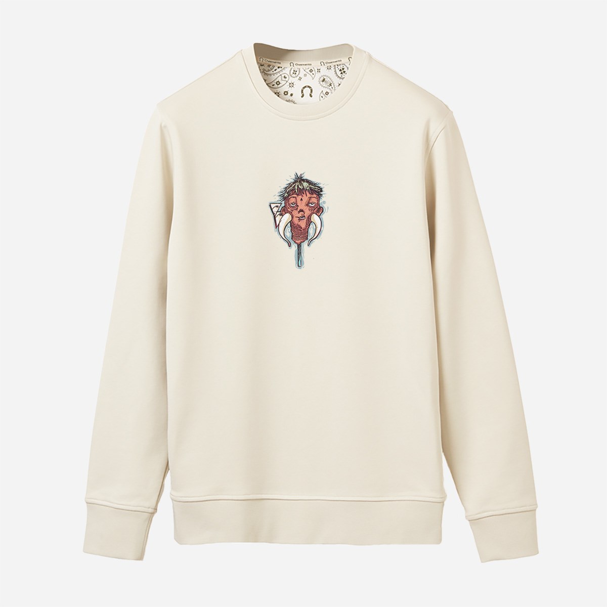 Sweatshirt Horn Erkek Taş