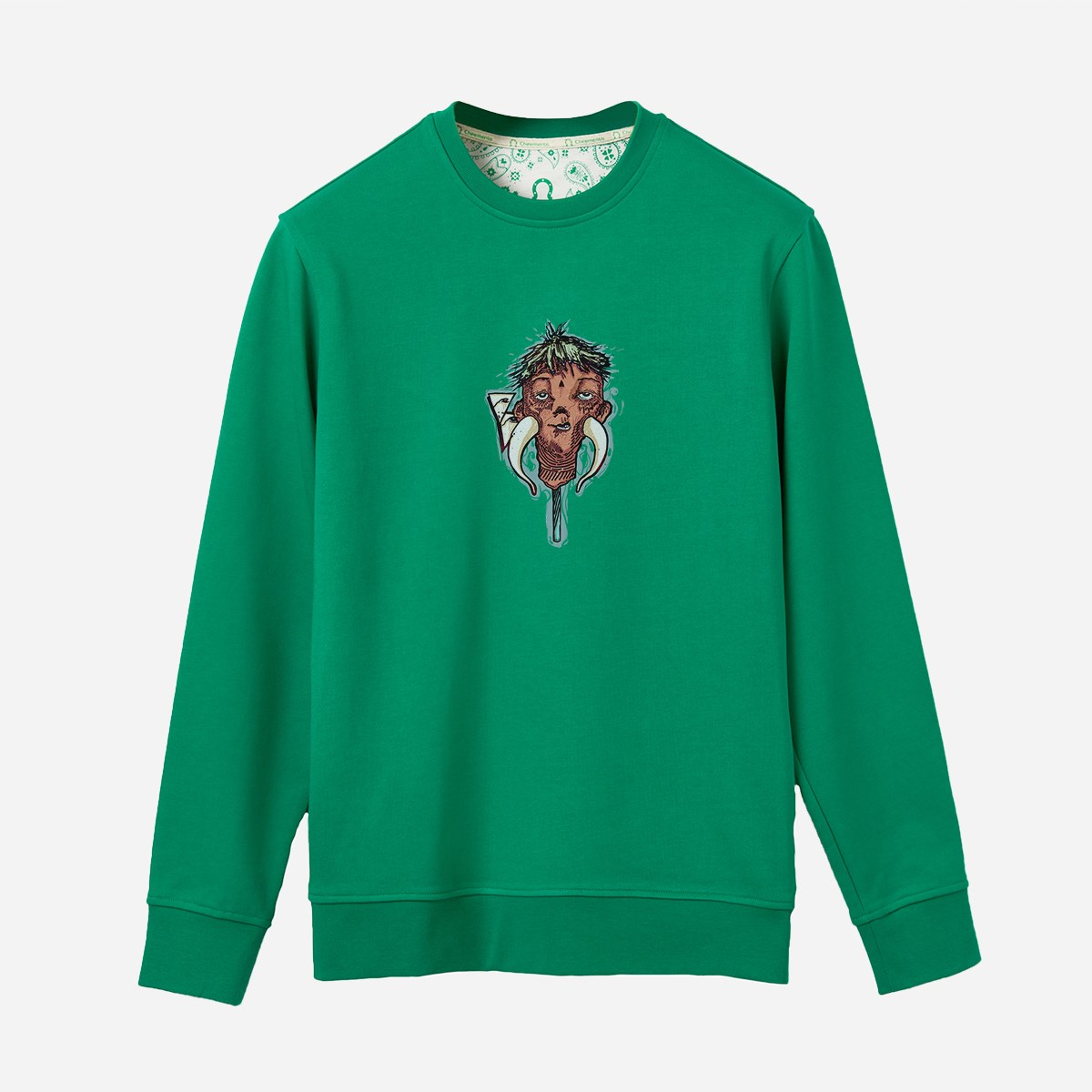 Sweatshirt Horn Erkek Taş