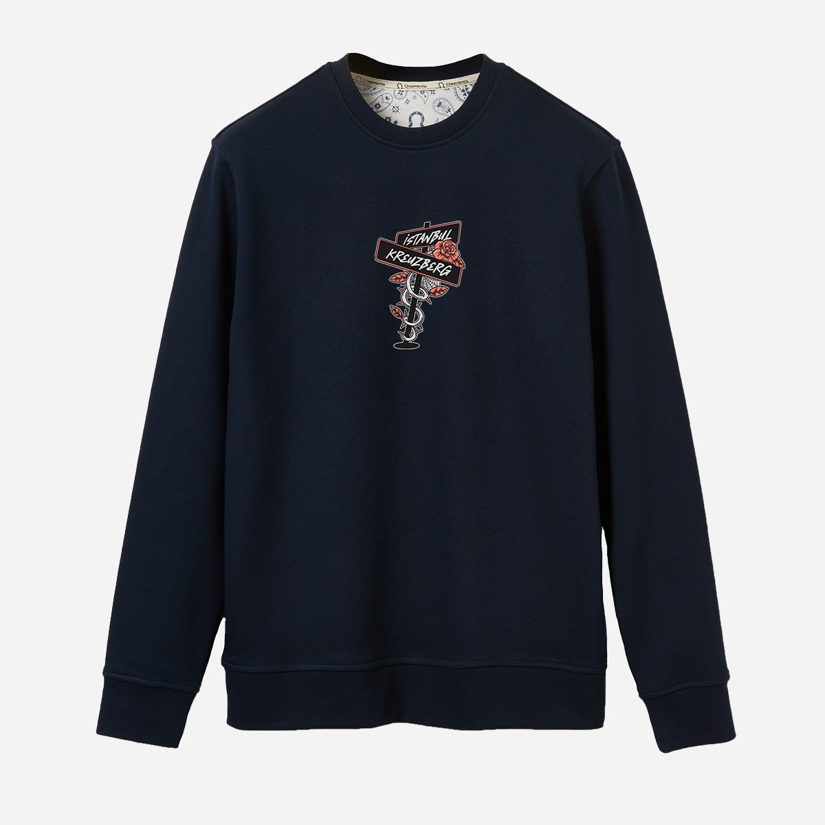 Sweatshirt Kruezberg Erkek Yeşil