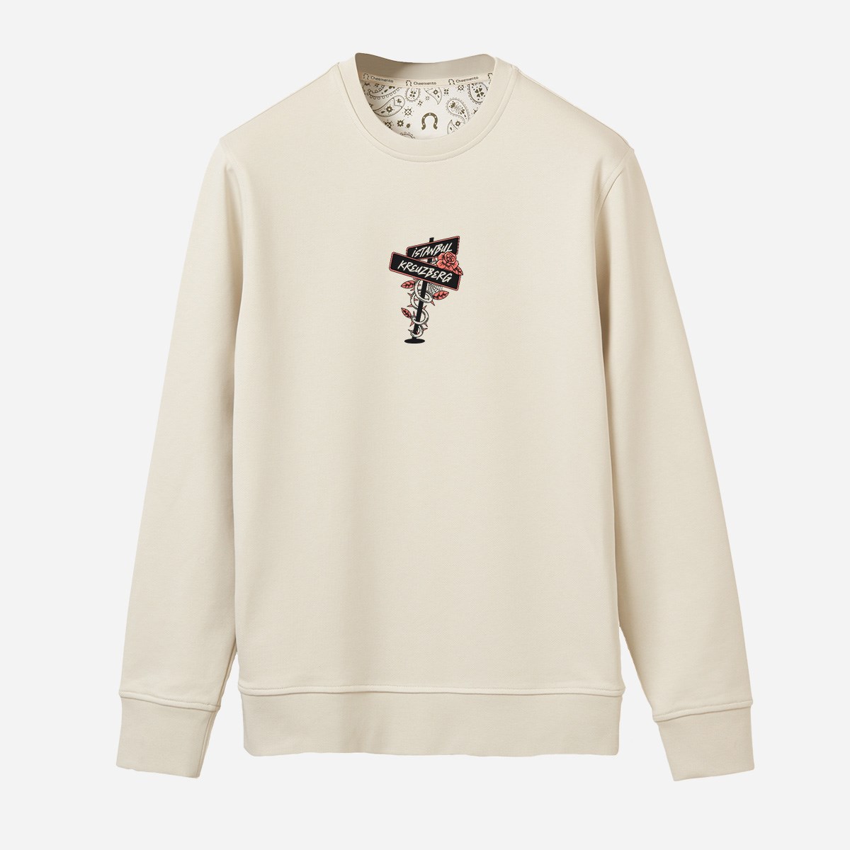 Sweatshirt Kruezberg Erkek Yeşil