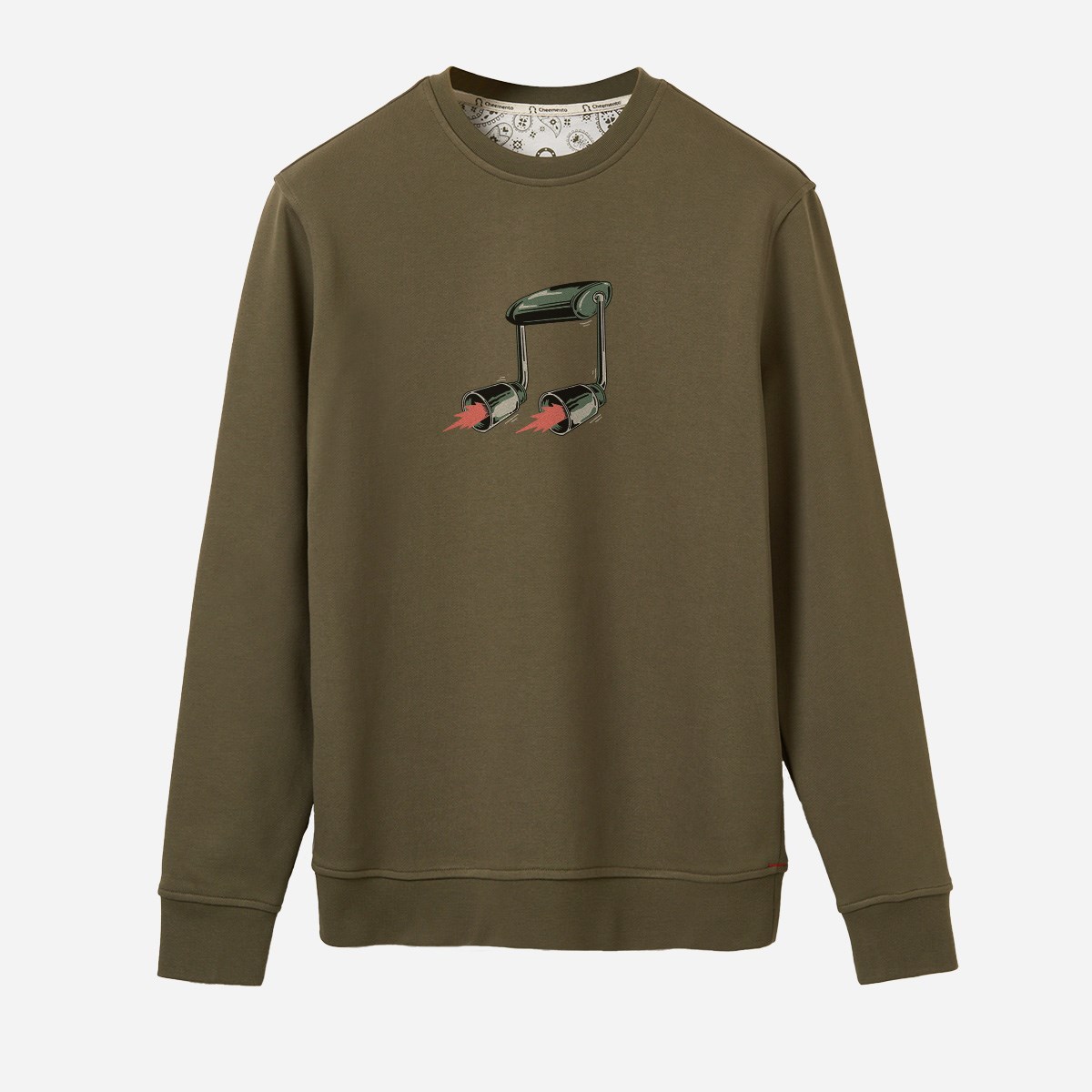 Sweatshirt Melody Erkek Siyah