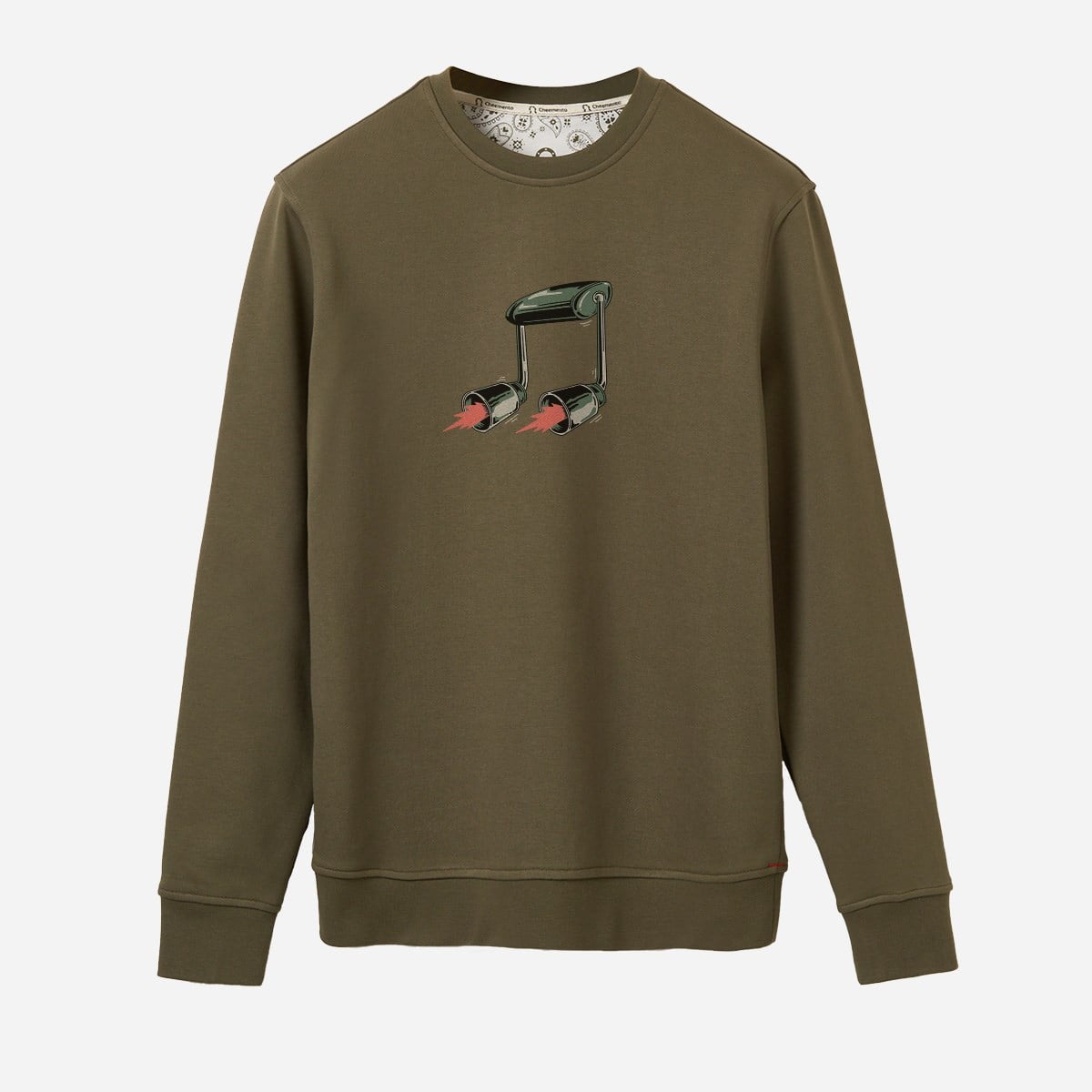 Sweatshirt Melody Erkek Siyah