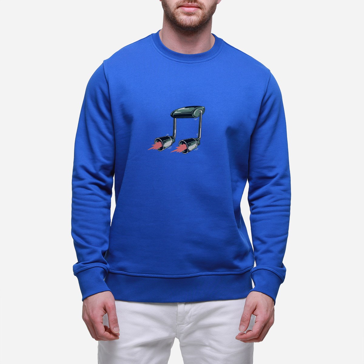 Sweatshirt Melody Erkek Siyah