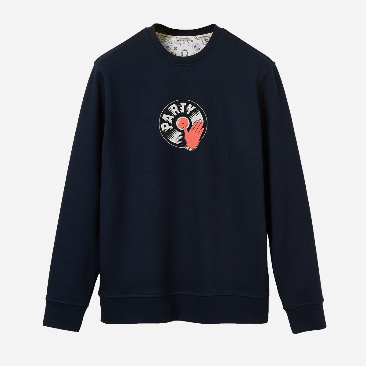 Sweatshirt Party Erkek Haki