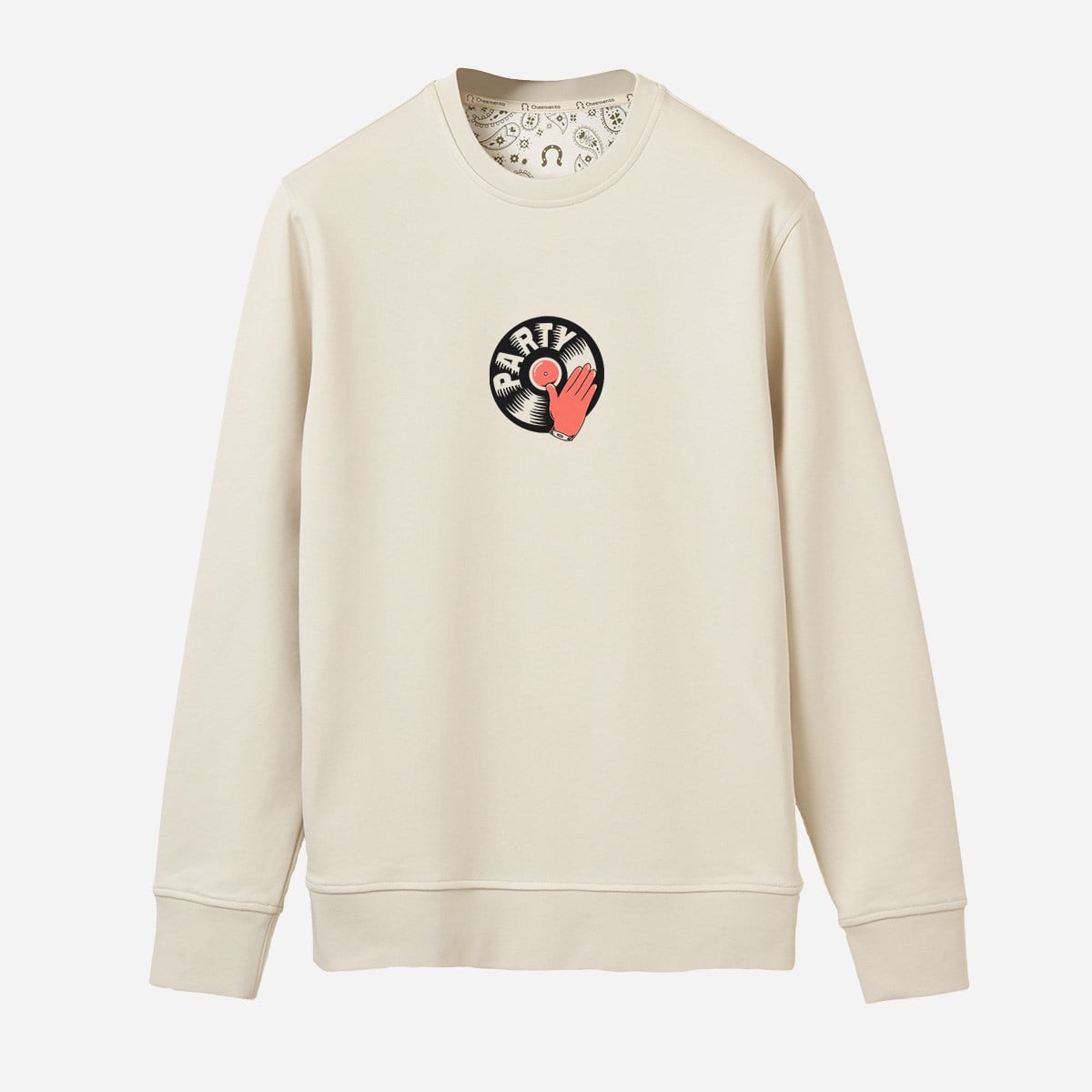 Sweatshirt Party Erkek Haki