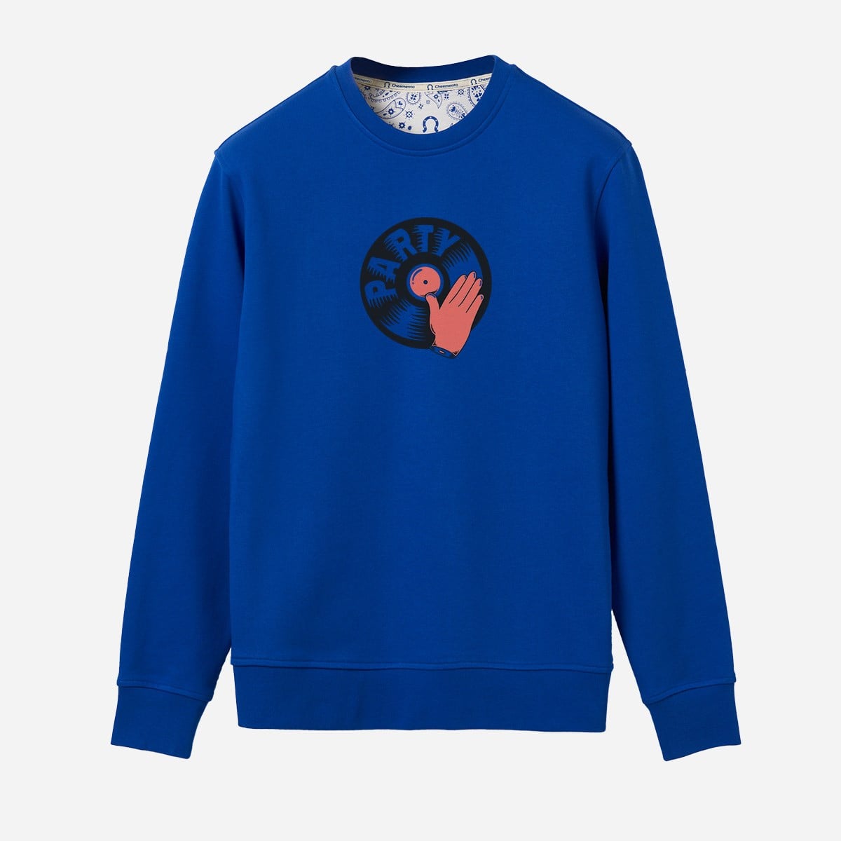 Sweatshirt Party Erkek Haki