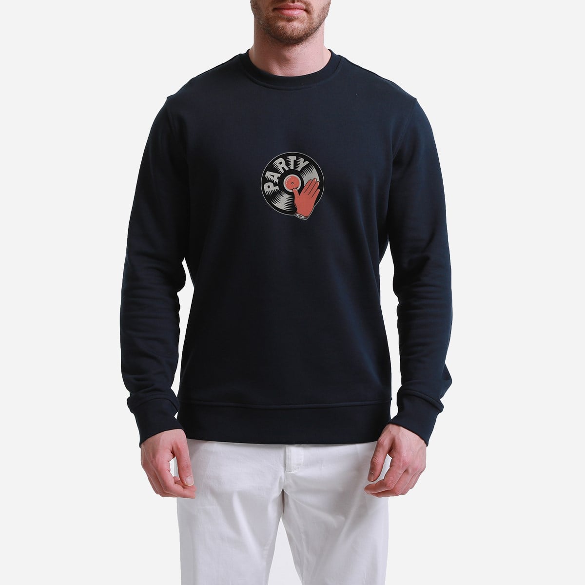Sweatshirt Party Erkek Haki