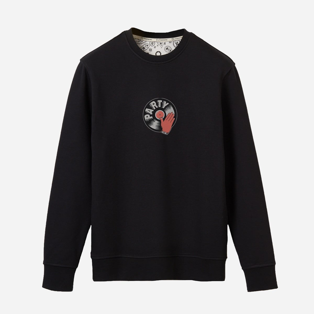 Sweatshirt Party Erkek Haki
