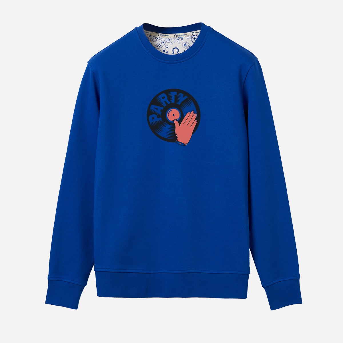 Sweatshirt Party Erkek Haki