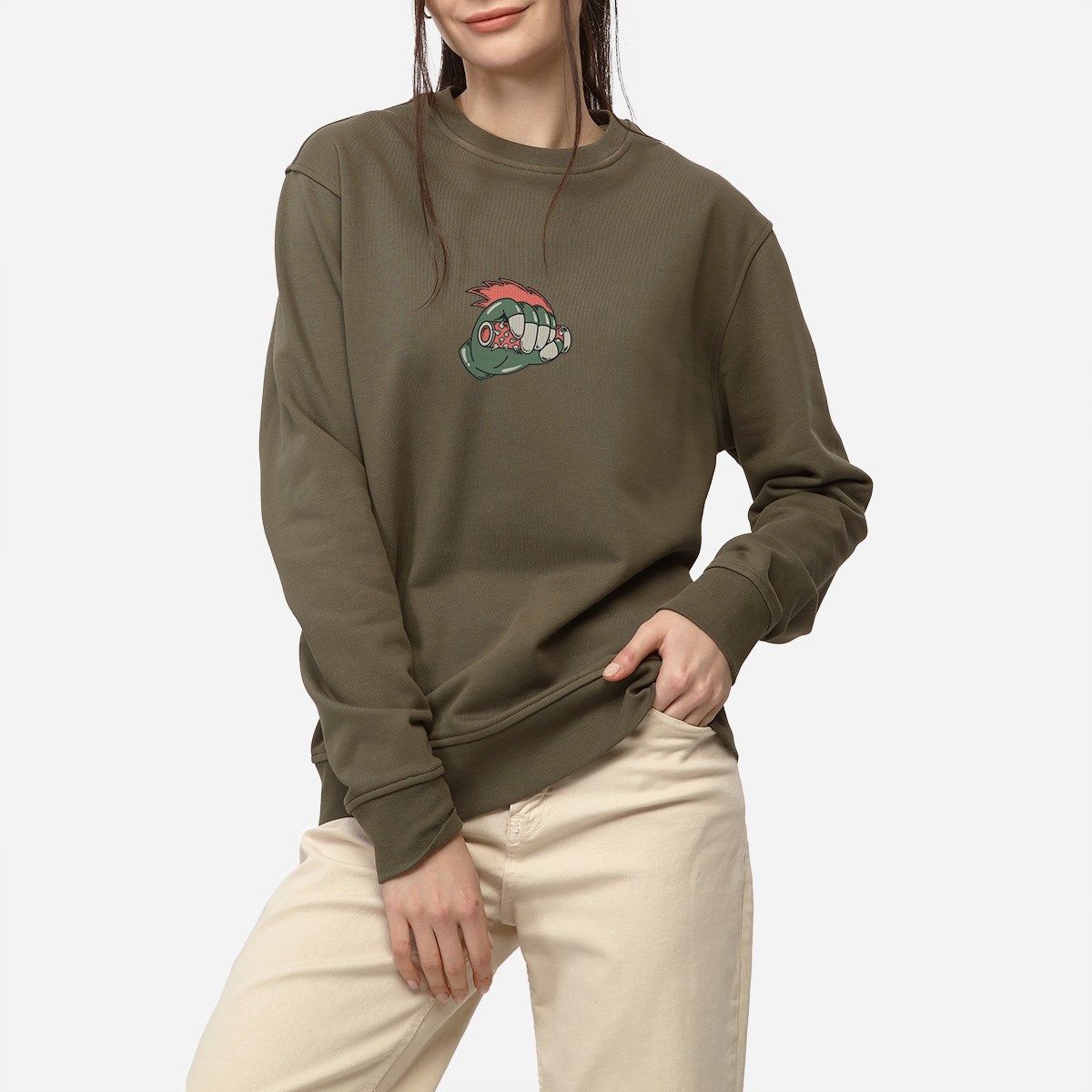 Sweatshirt Passion Kadın Turuncu