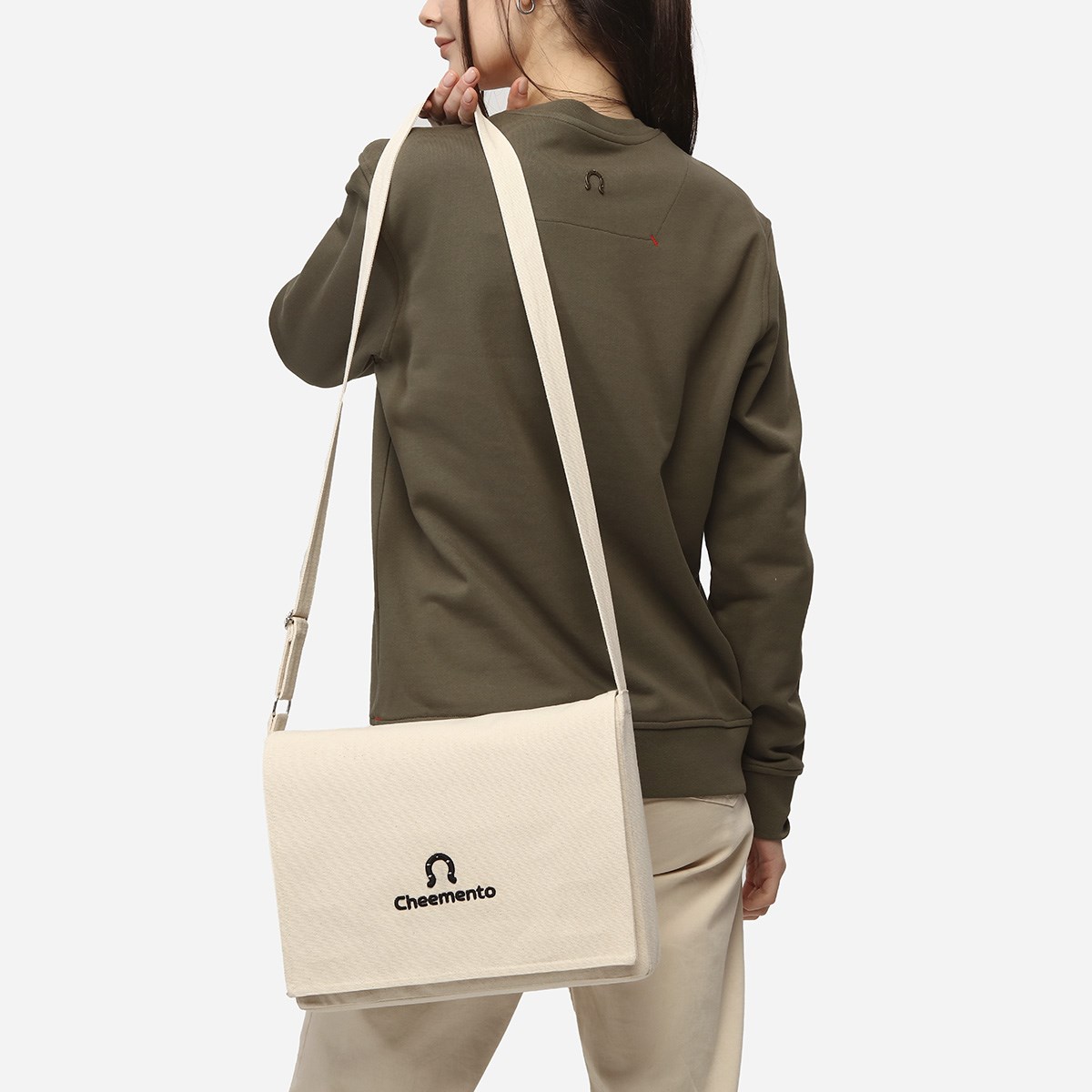 Sweatshirt Routine Kadın Haki