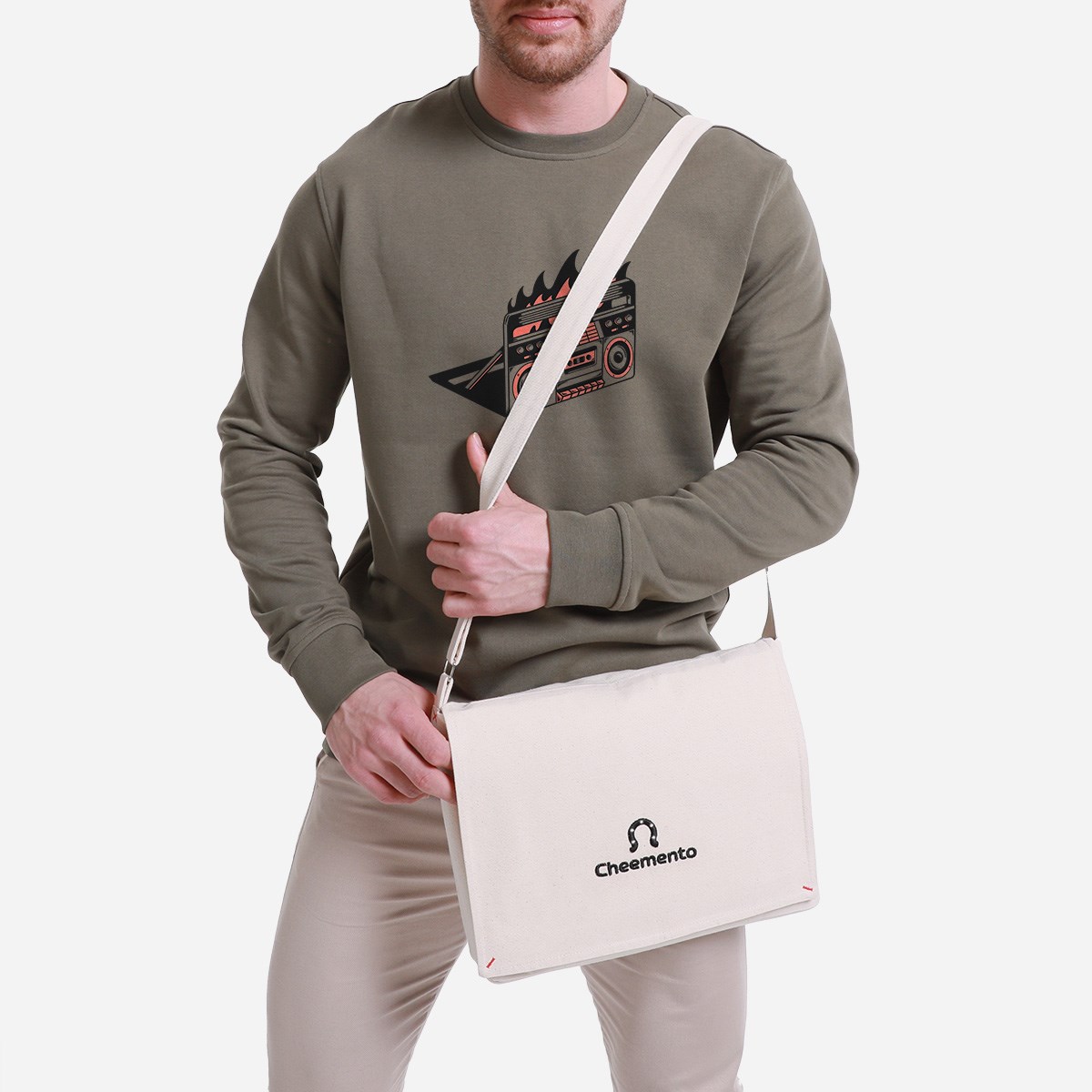 Sweatshirt Shadow Erkek Lacivert