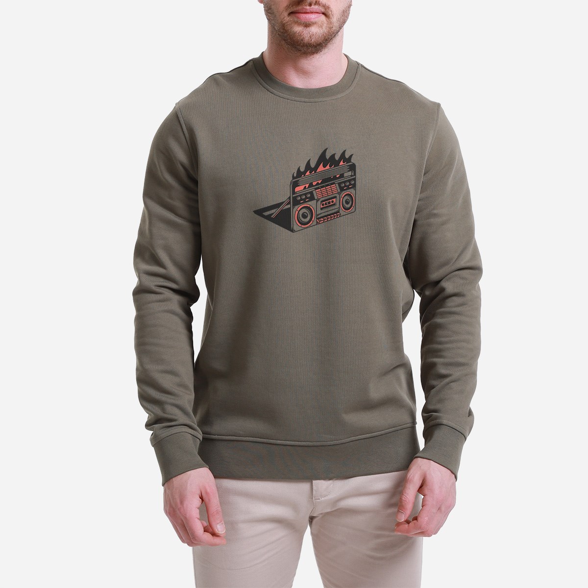 Sweatshirt Shadow Erkek Lacivert