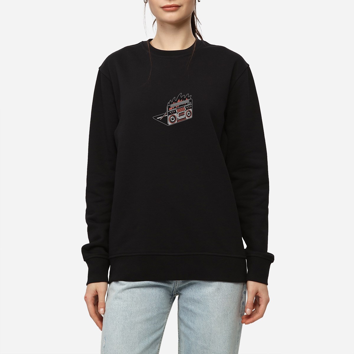 Sweatshirt Shadow Kadın Lacivert