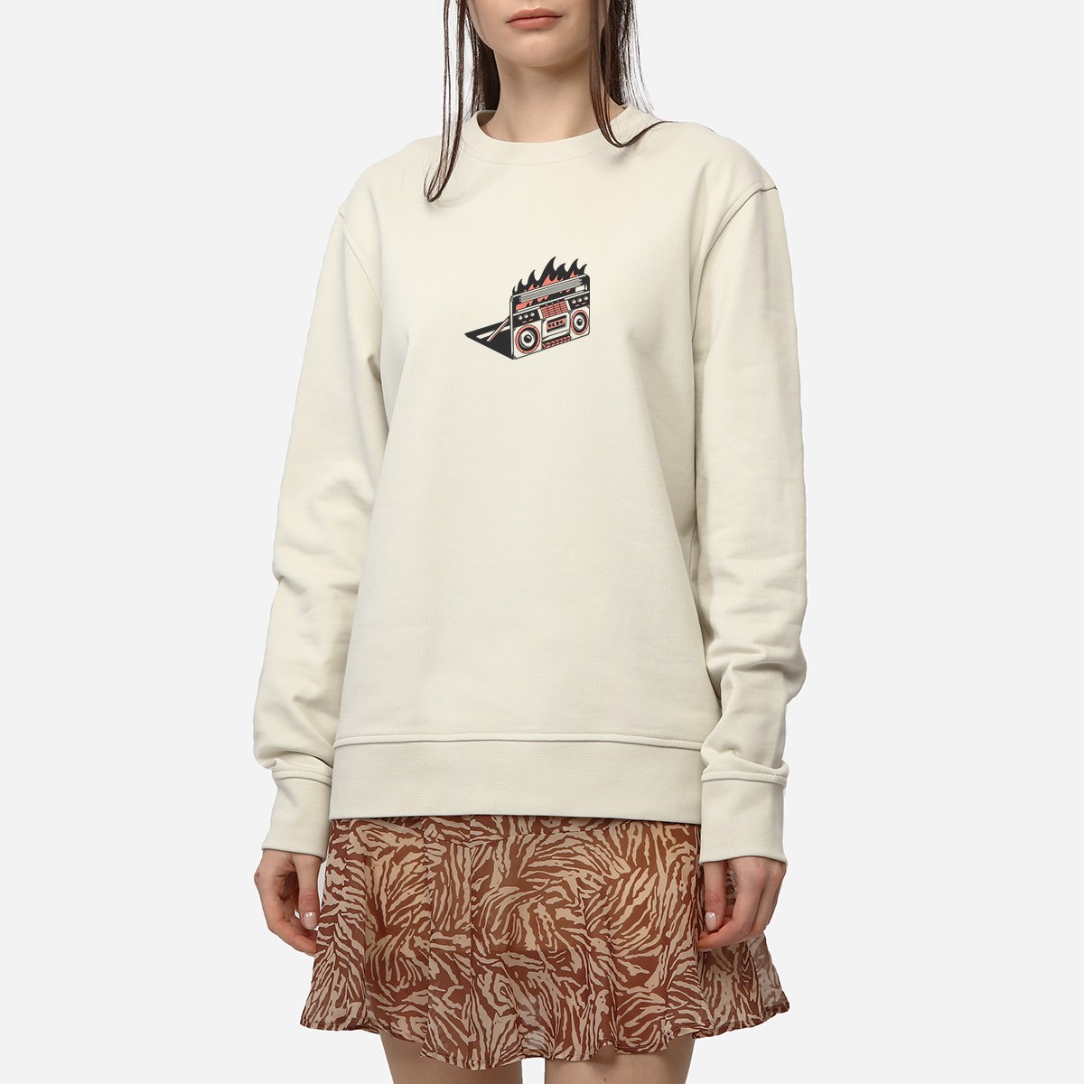 Sweatshirt Shadow Kadın Lacivert