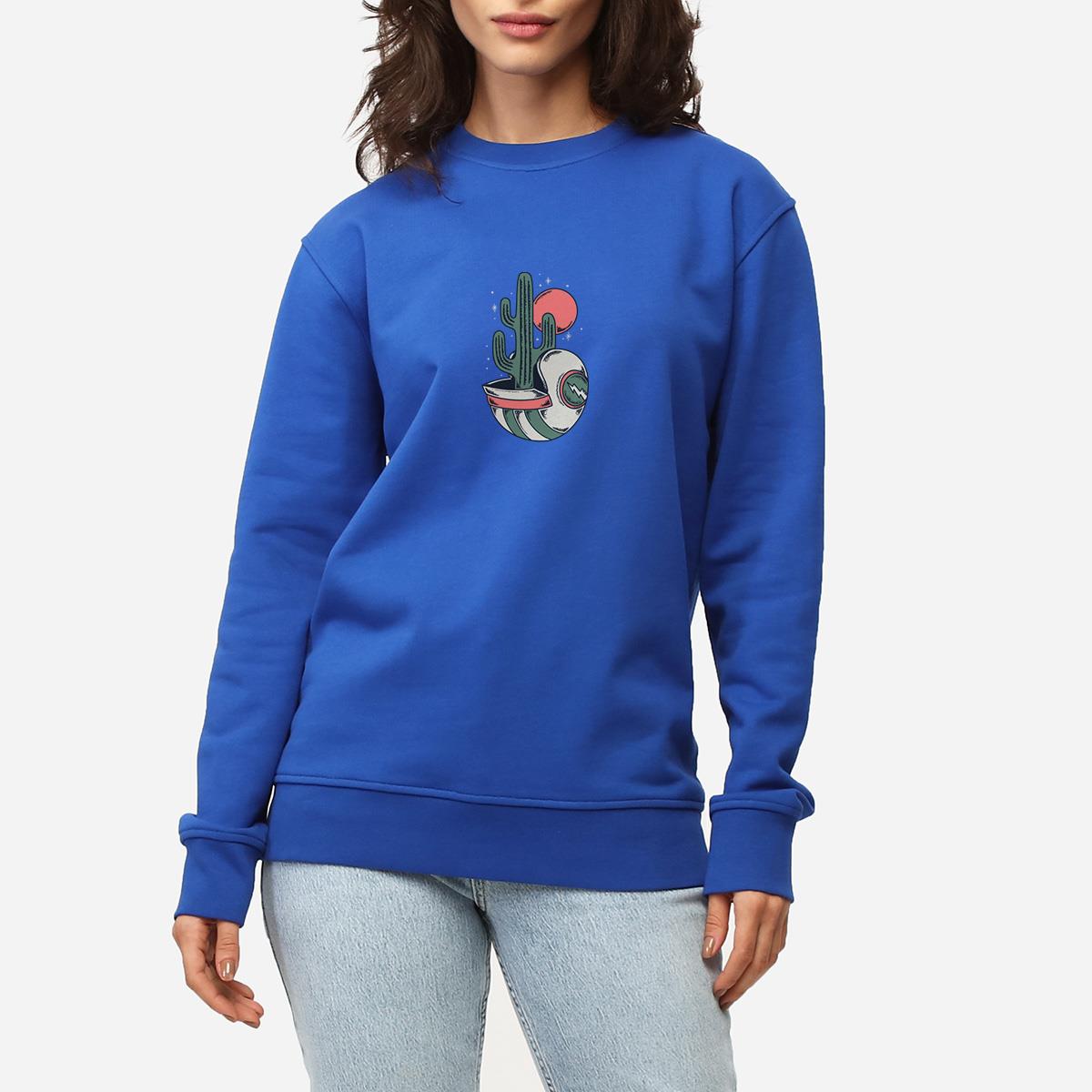 Sweatshirt Sunset Kadın