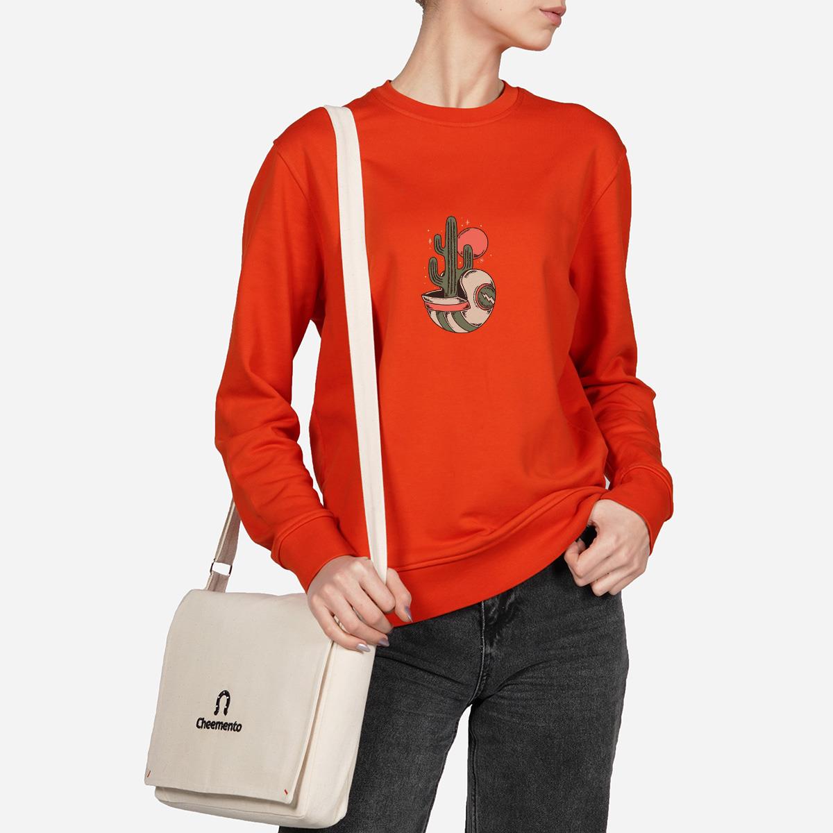 Sweatshirt Sunset Kadın