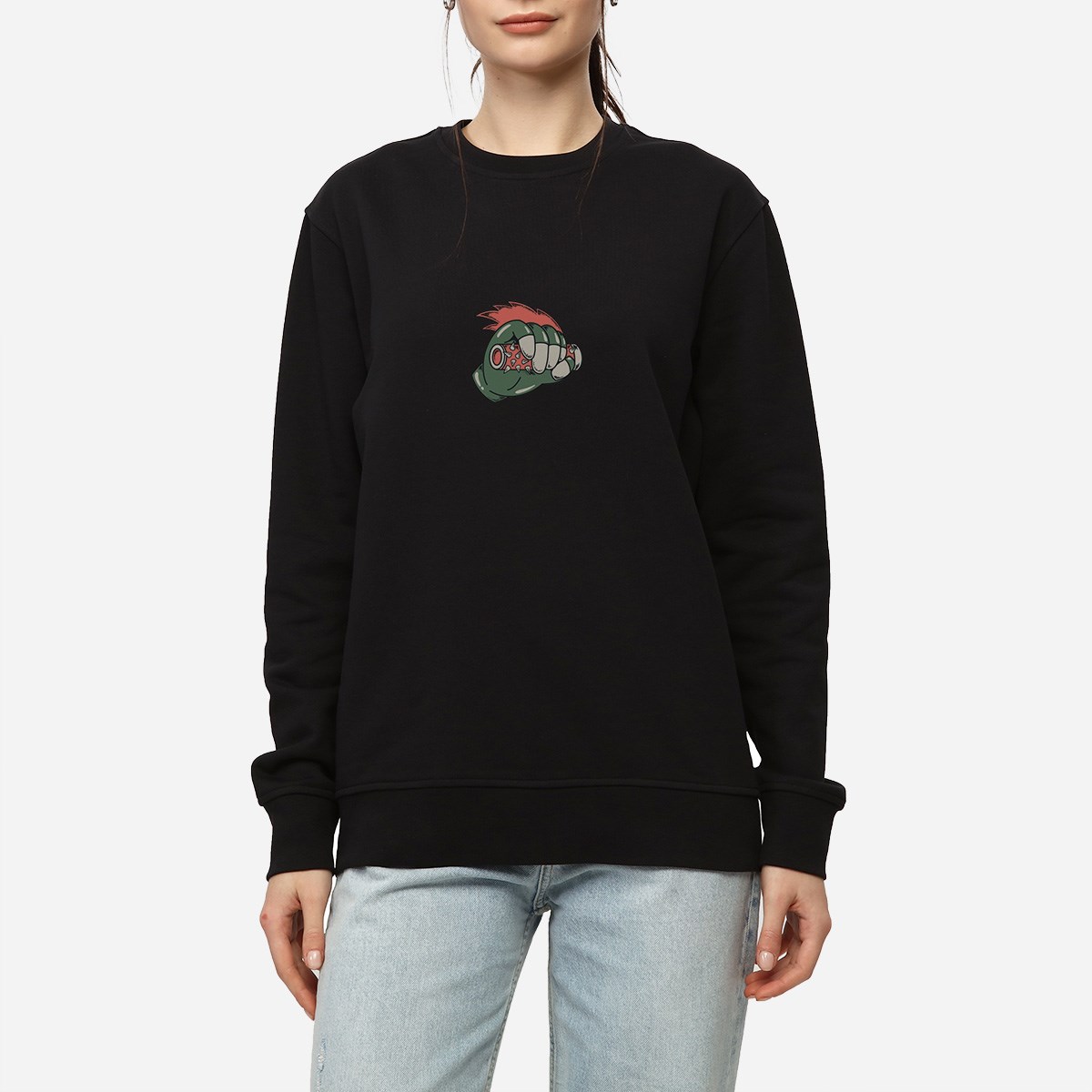 Sweatshirt Sunset Kadın Yeşil