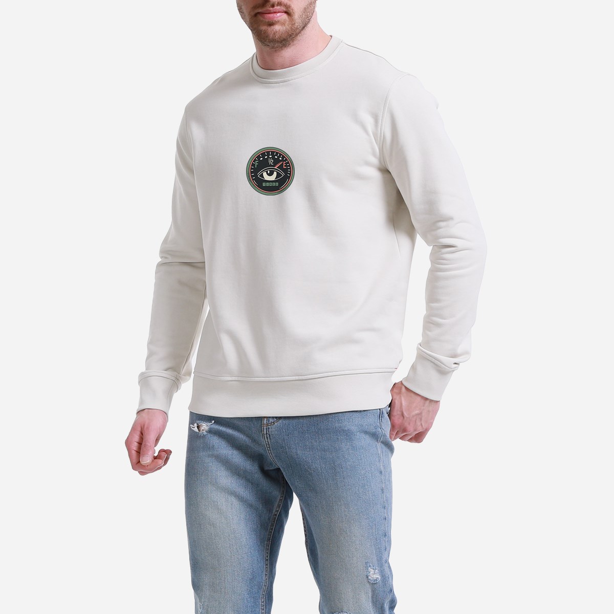 Sweatshirt Tired Erkek Turuncu