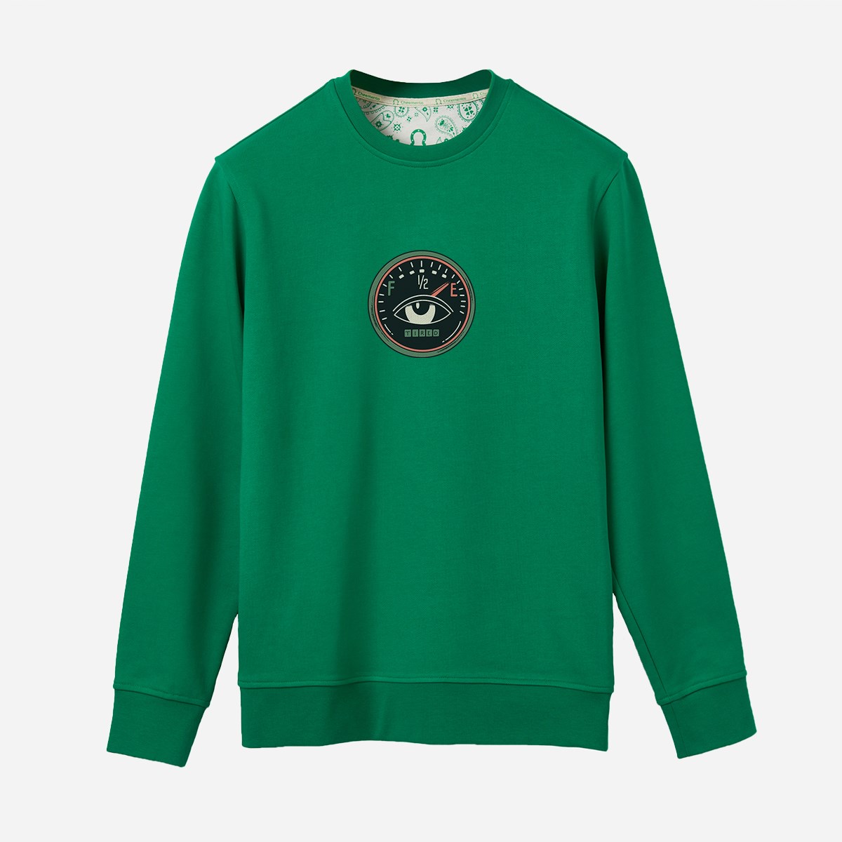Sweatshirt Tired Erkek Turuncu