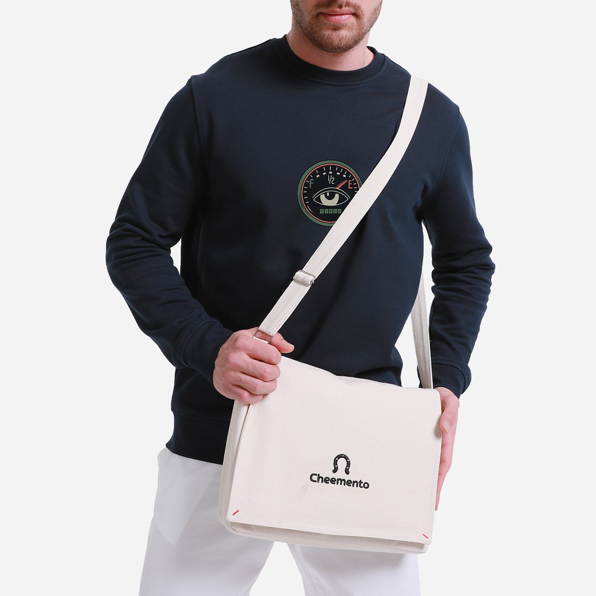 Sweatshirt Tired Erkek Turuncu