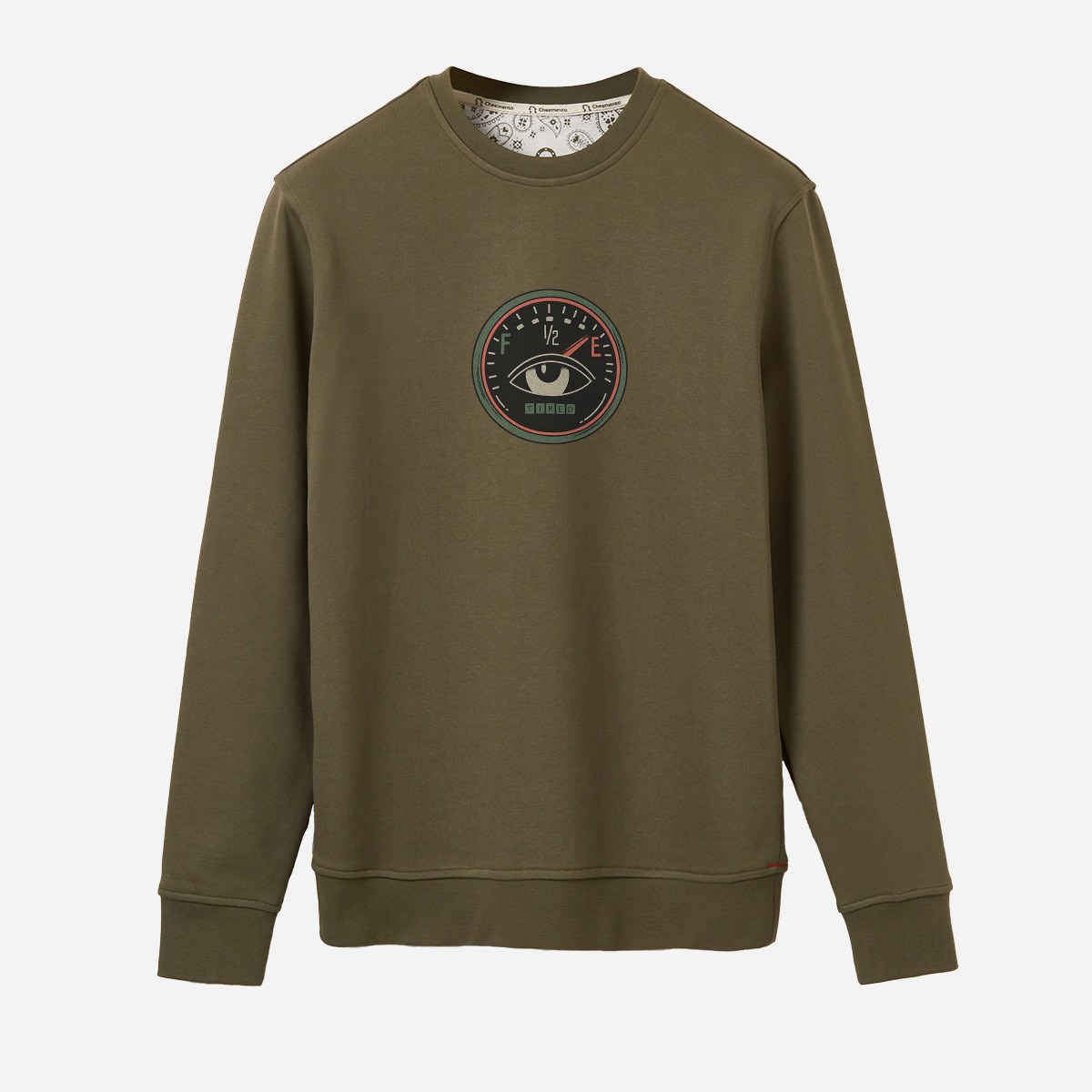 Sweatshirt Tired Erkek Turuncu