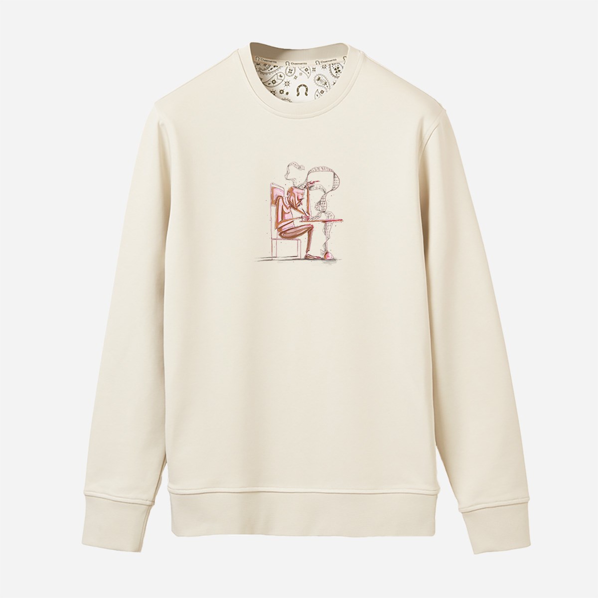 Sweatshirt Toughts Kadın Turuncu