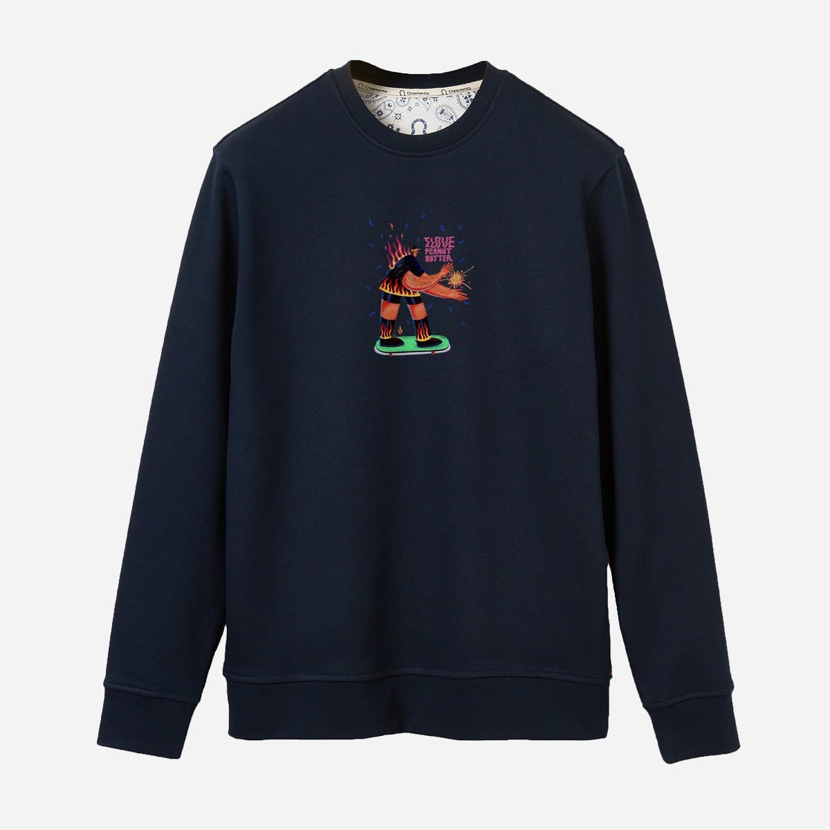 Sweatshirt Uçuş Erkek Lacivert