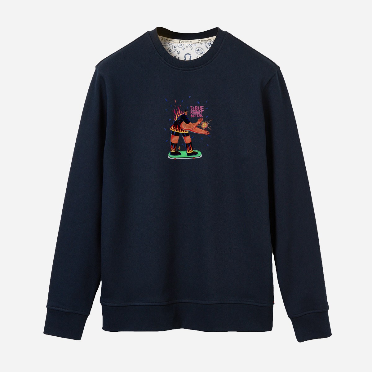 Sweatshirt Uçuş Erkek Lacivert