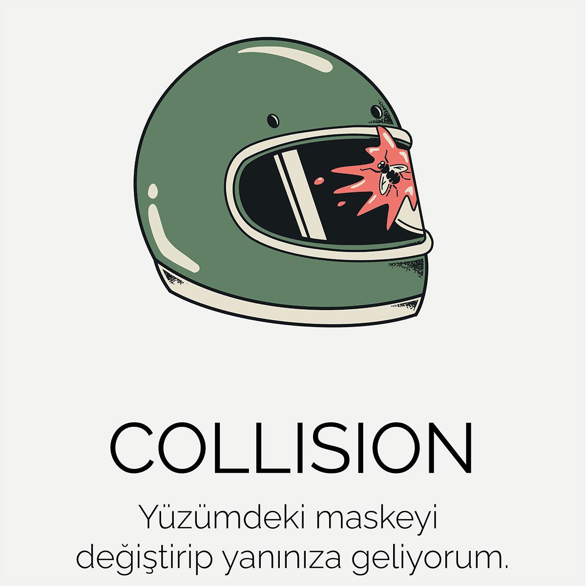 Tshirt Collision Erkek