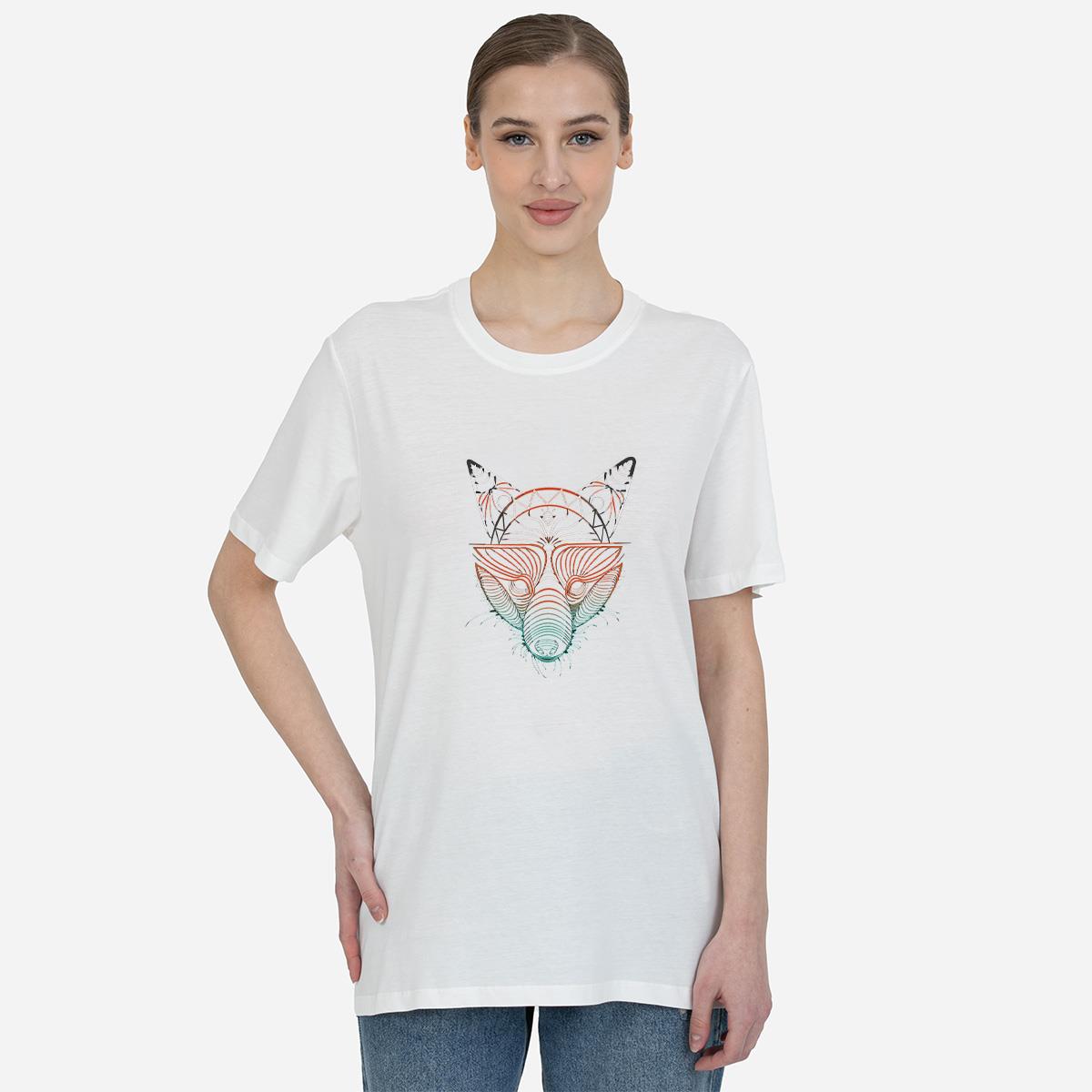 Tshirt Fox Kadın