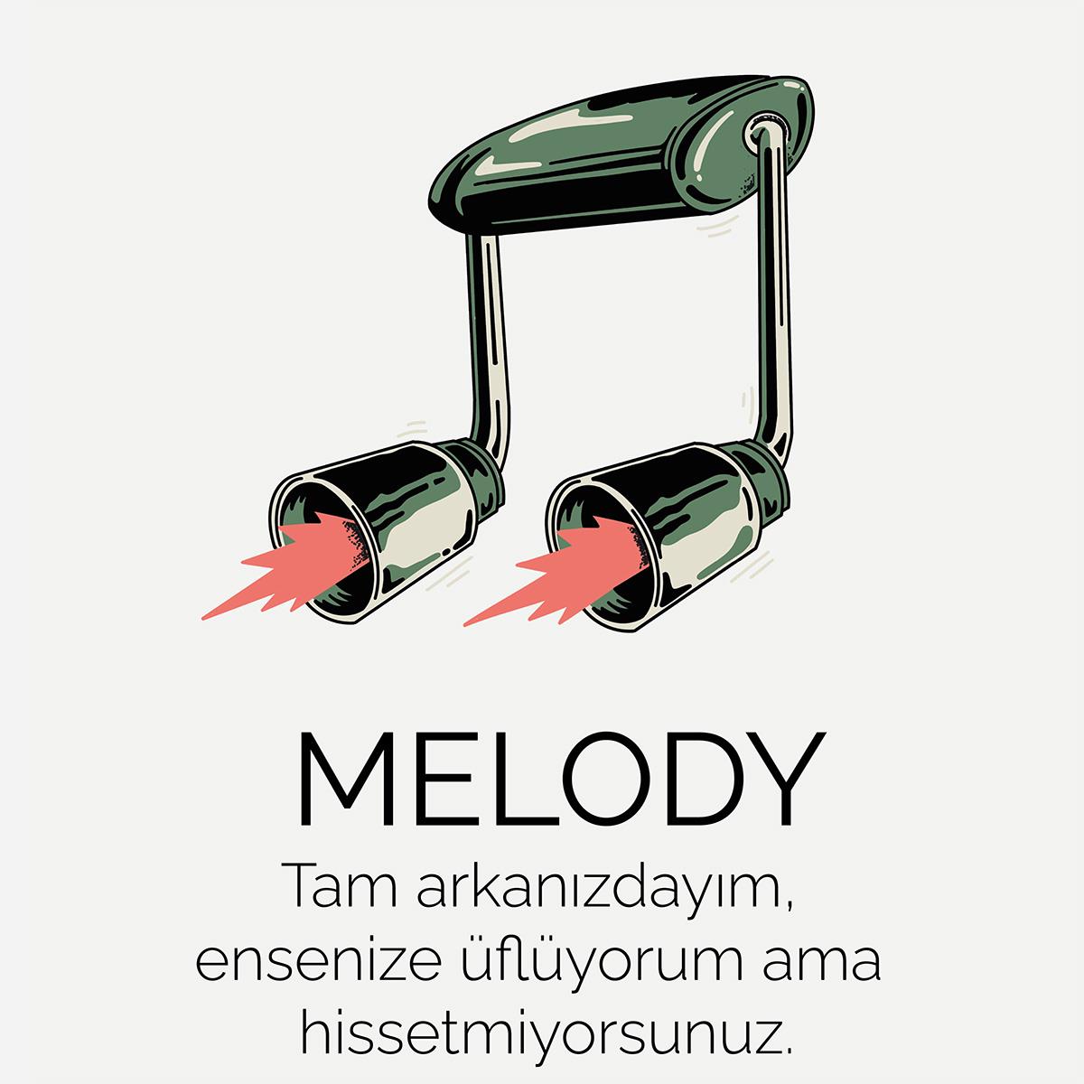 Tshirt Meledy Erkek